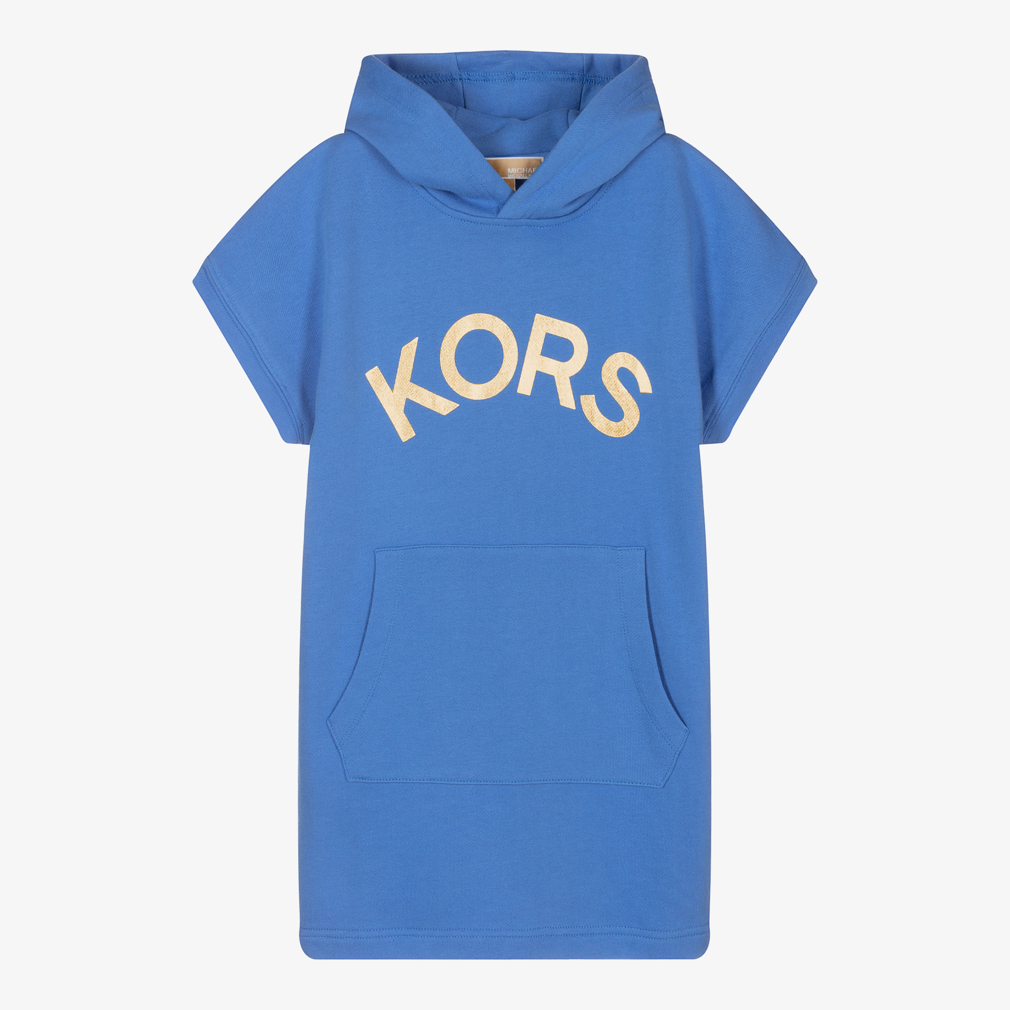 Michael Kors Kids Robe sweat en coton bleue