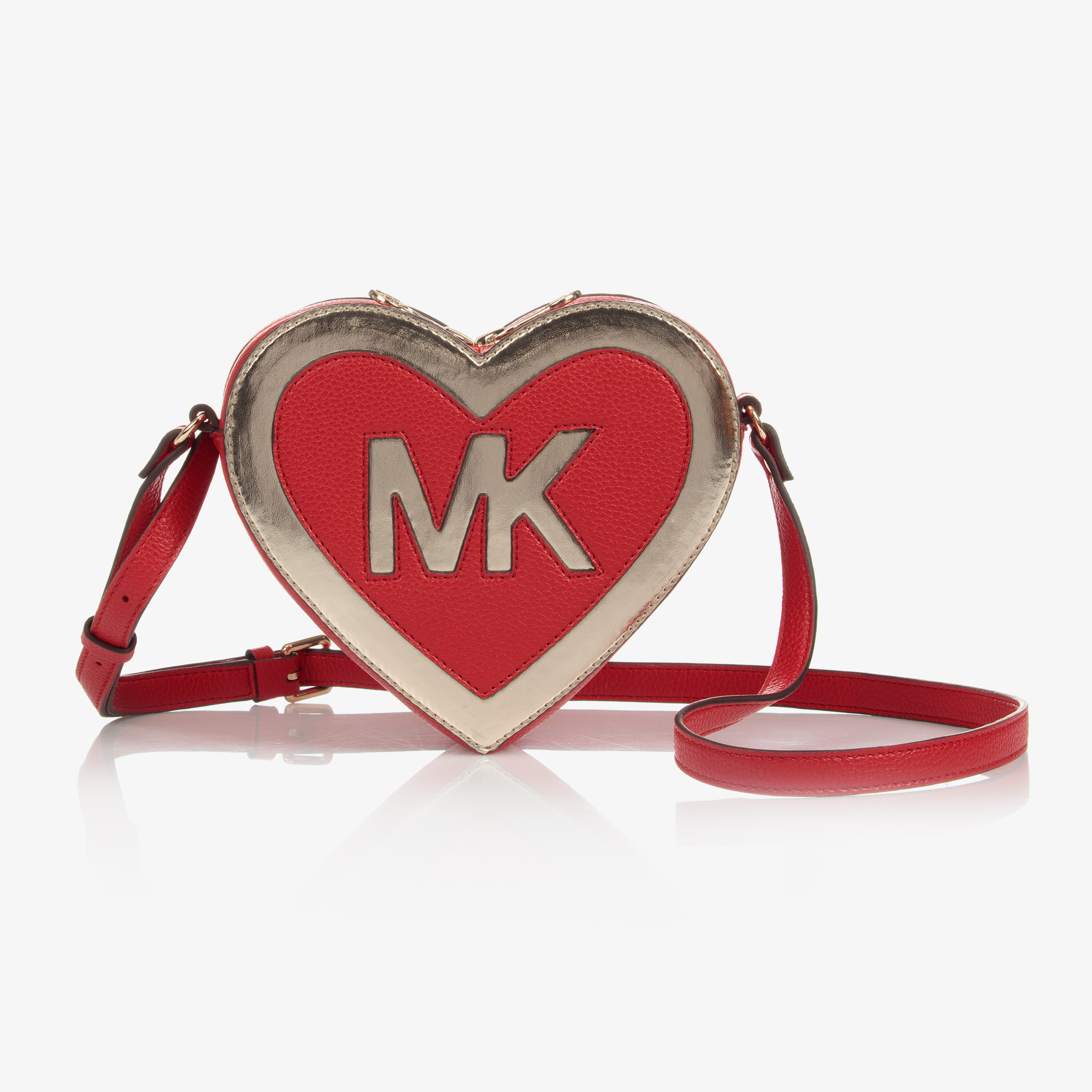 Michael kors red cross bag best sale