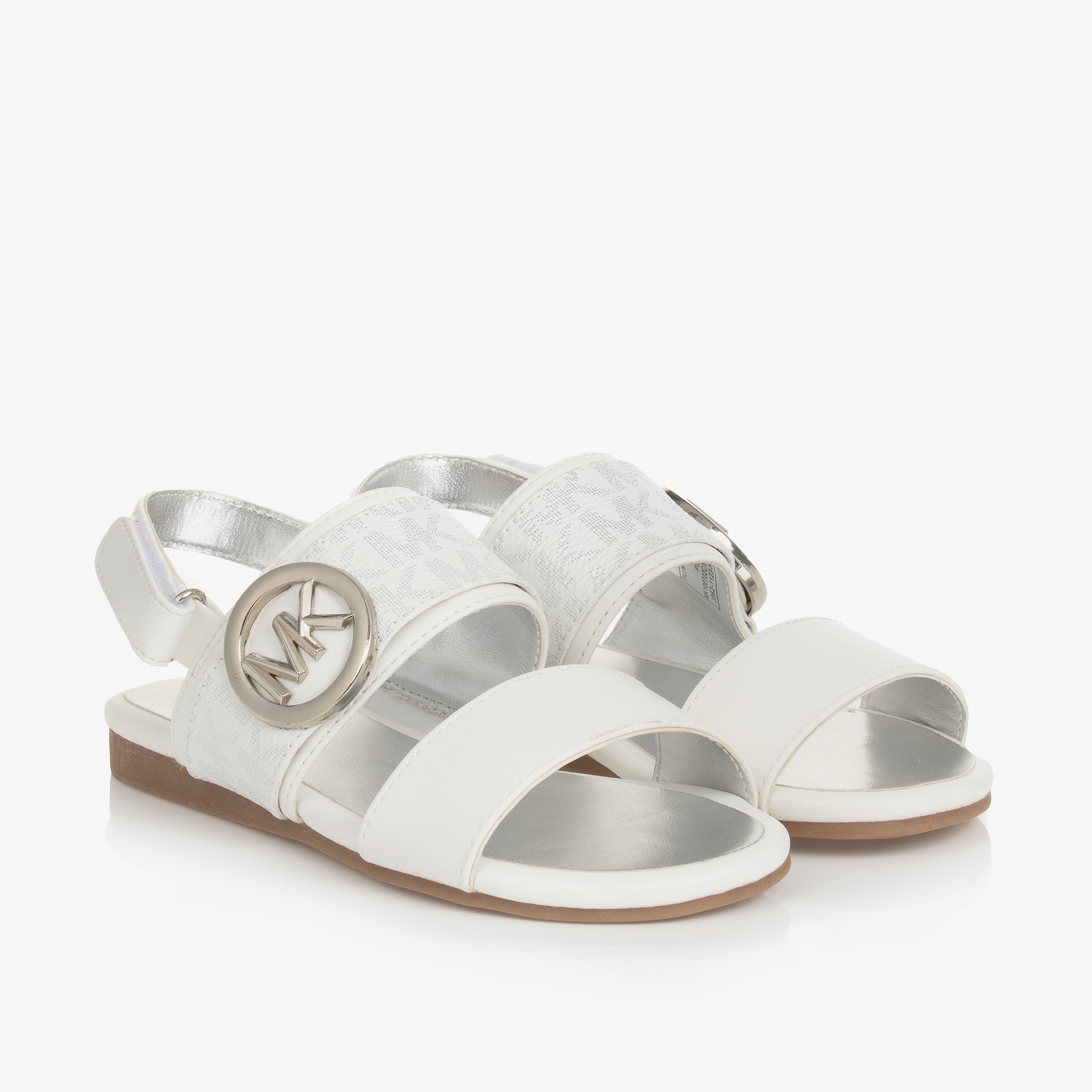 Michael kors sandals womens white online