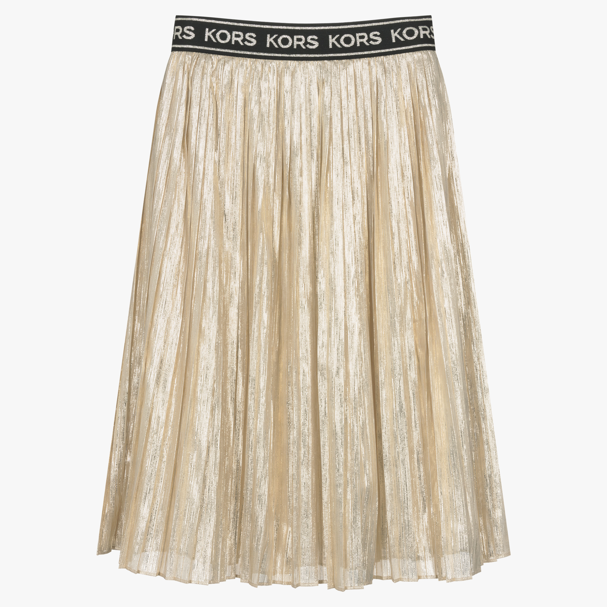 Kate spade clearance gold pleated skirt