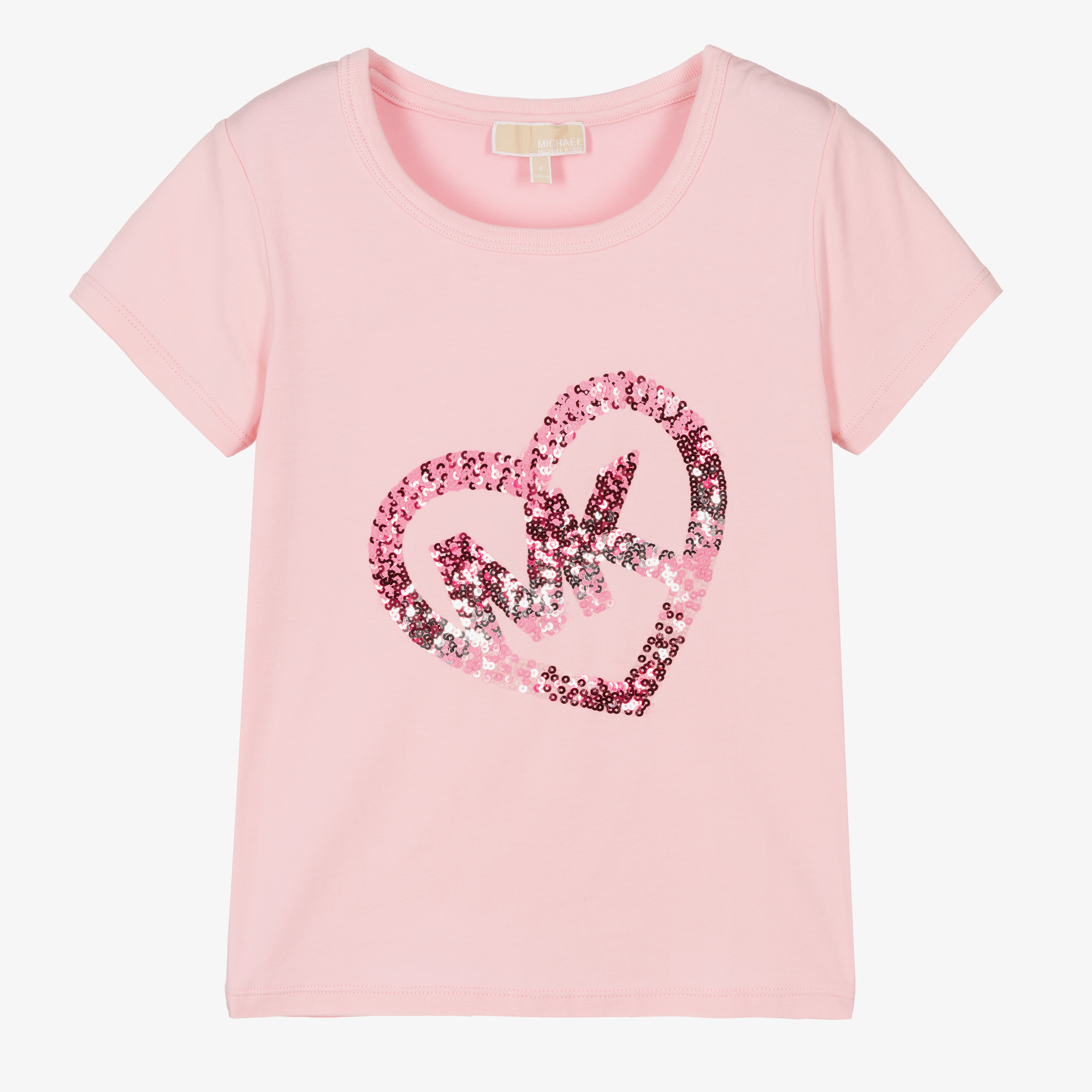 Michael Kors Chain Glitter Logo Boyfriend Tee, Tops, Clothing &  Accessories