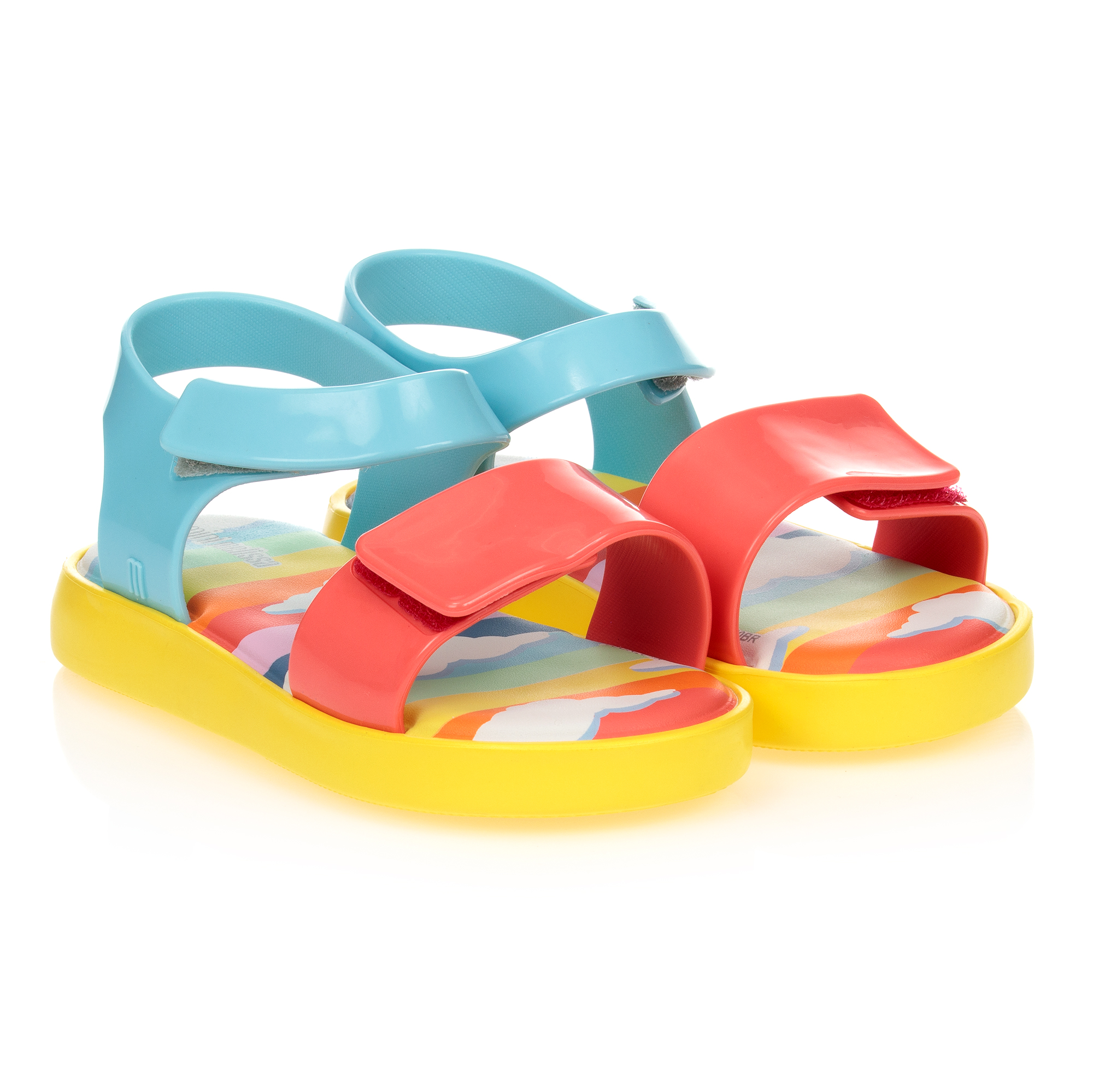 Mini Melissa Colourful Jelly Sandals Childrensalon Outlet