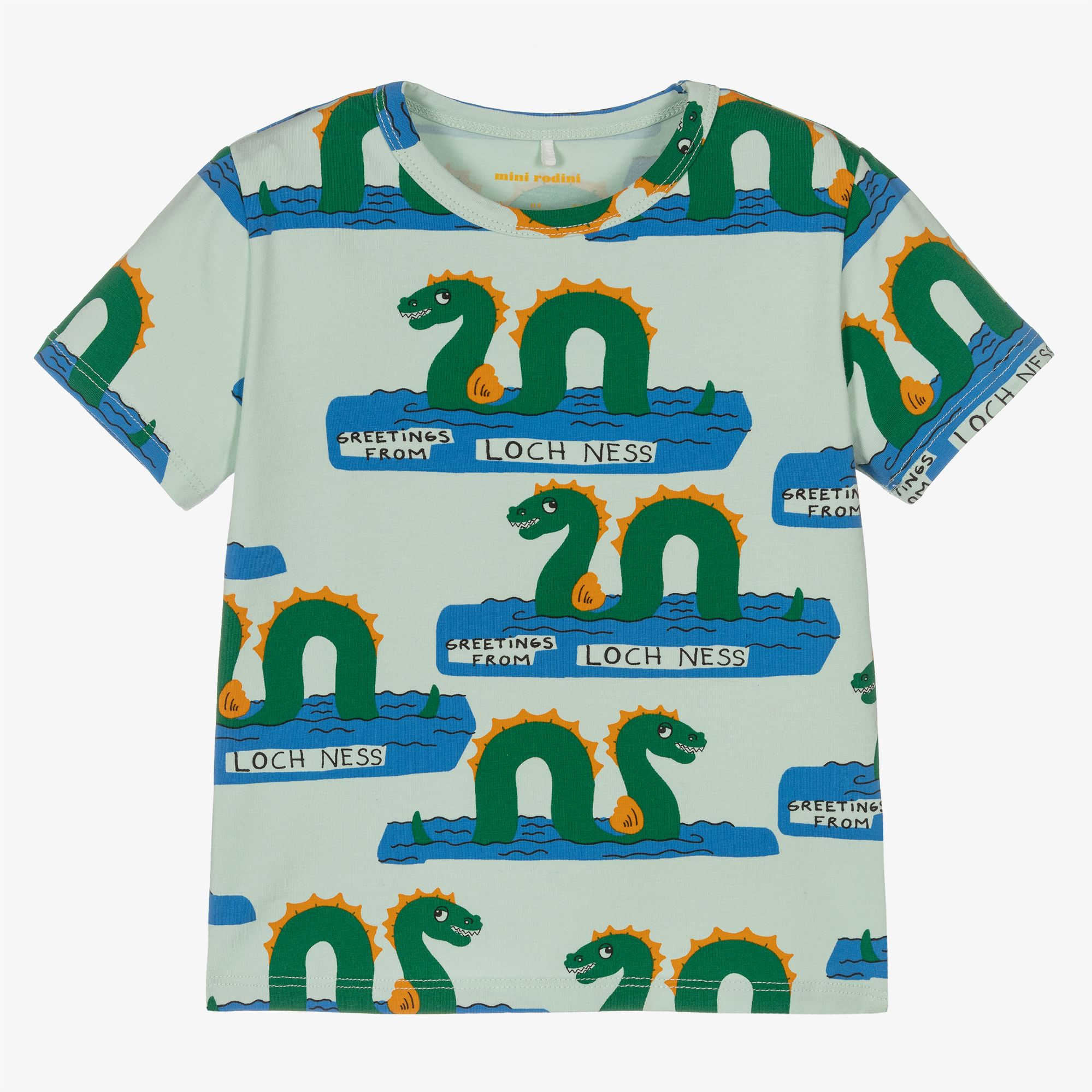 Green Turtle T-Shirt Kids - Mini Rodini