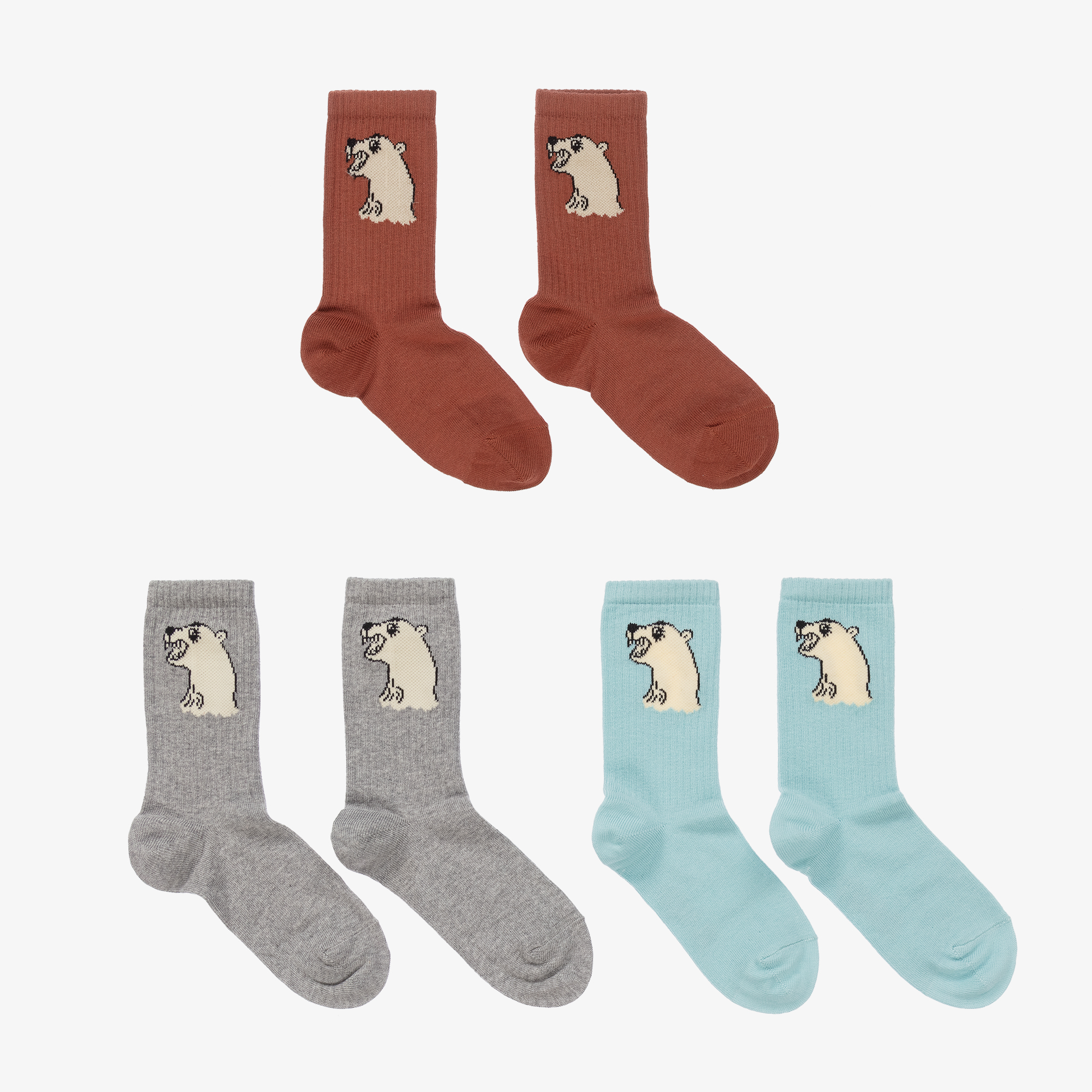 Baby Socks 3-Pack  Colored Organics®