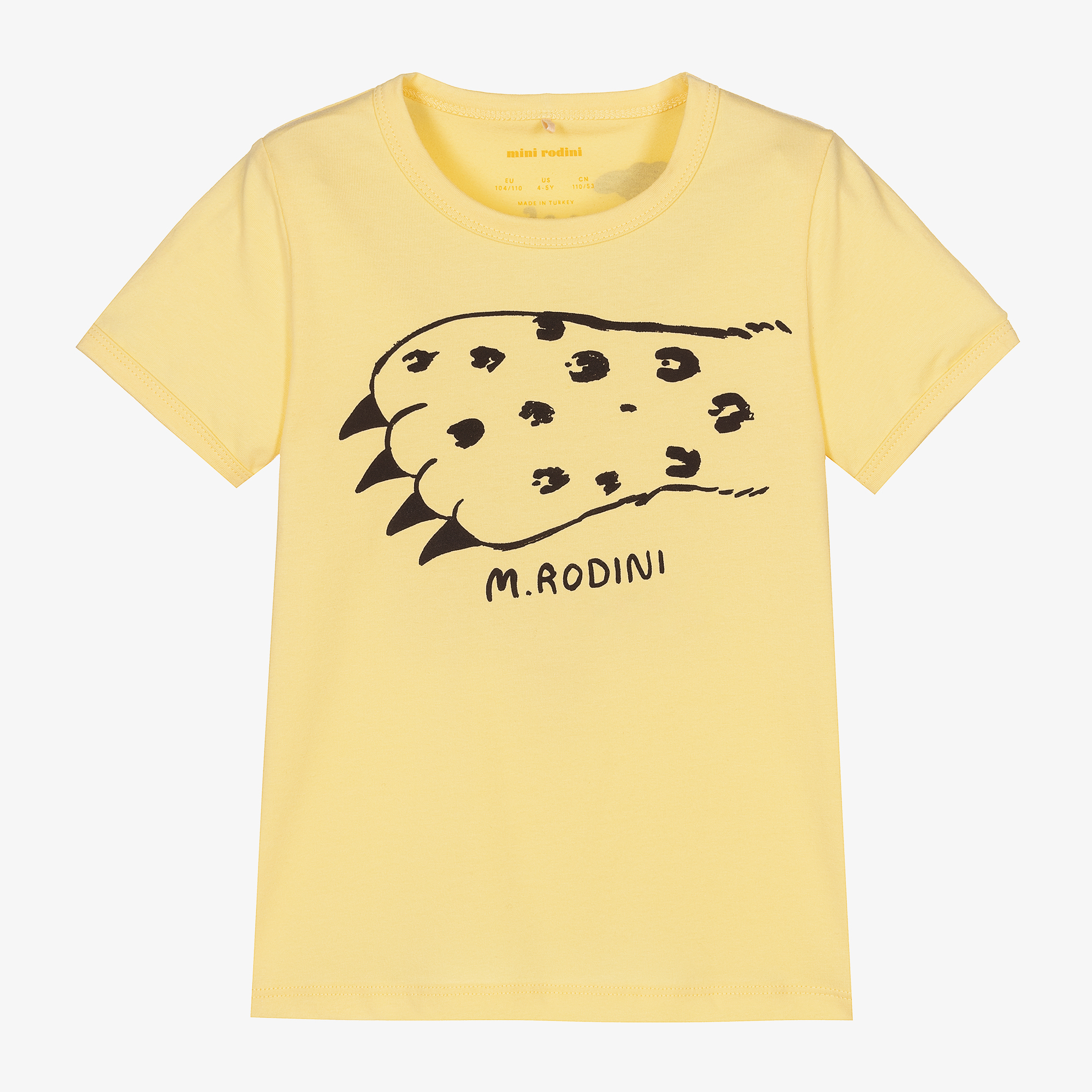 Mini Rodini - Yellow Kilimanjaro T-Shirt | Childrensalon Outlet