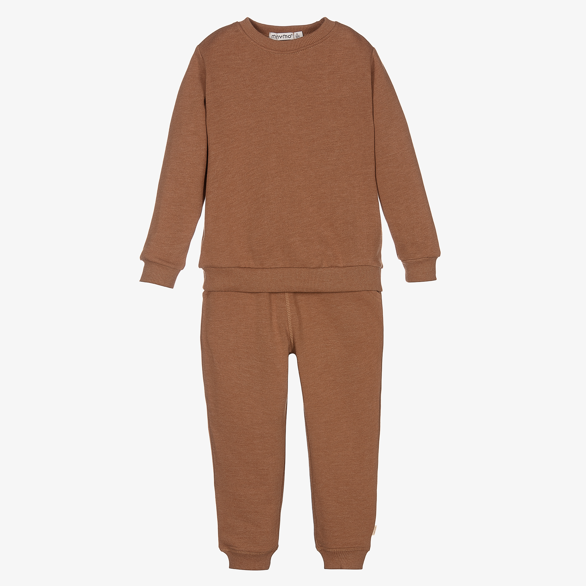 Brown sweatsuit youth on sale