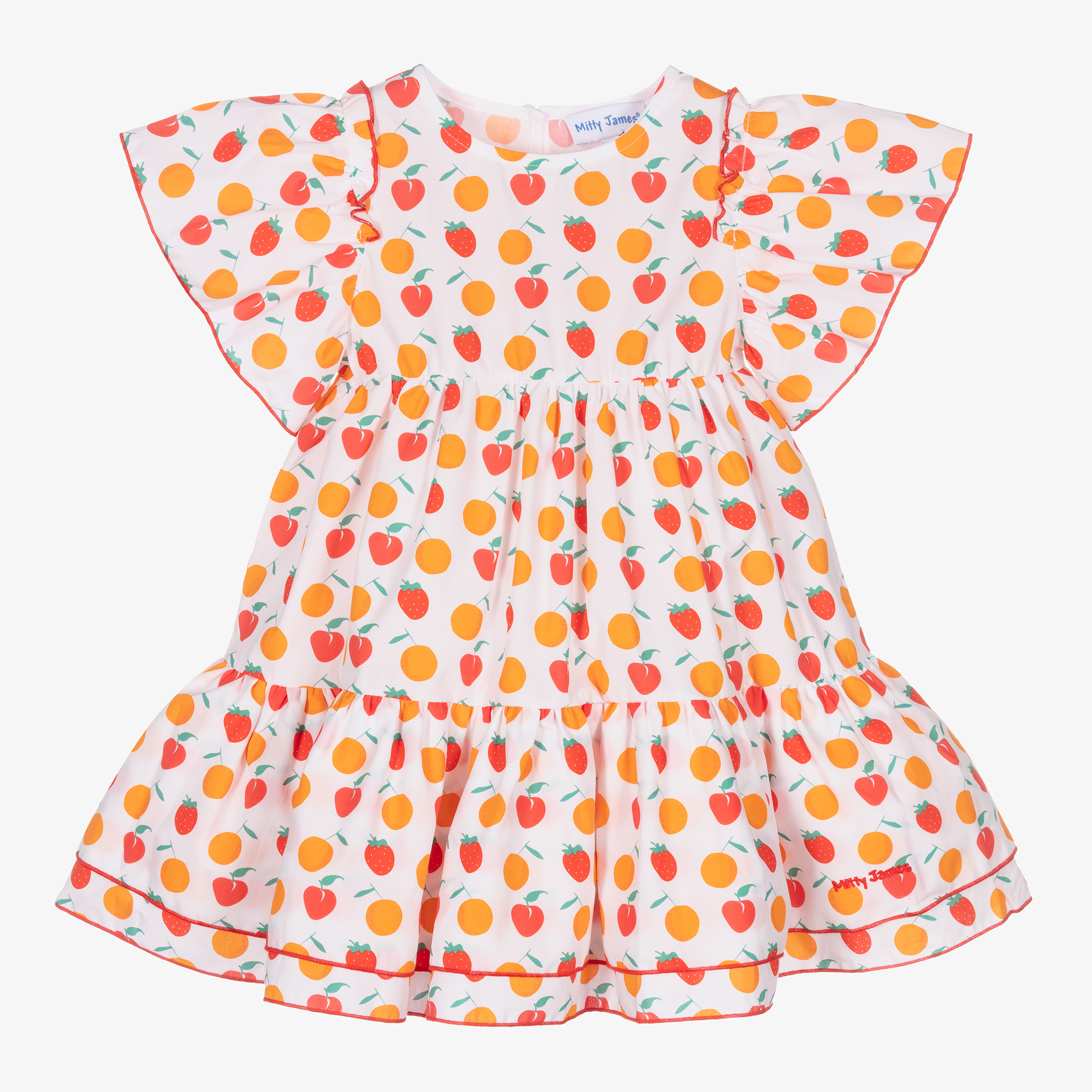 Fruit dress for baby 2024 girl