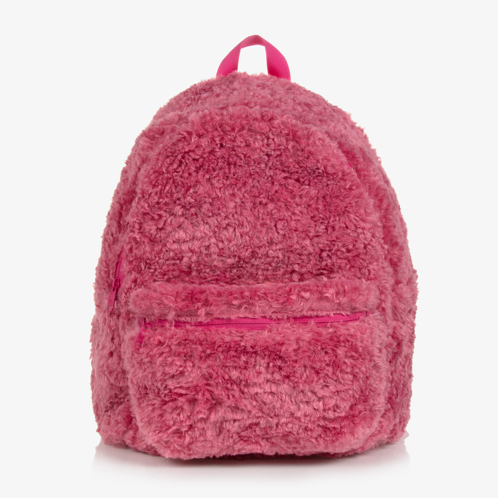 Mini faux fur on sale backpack