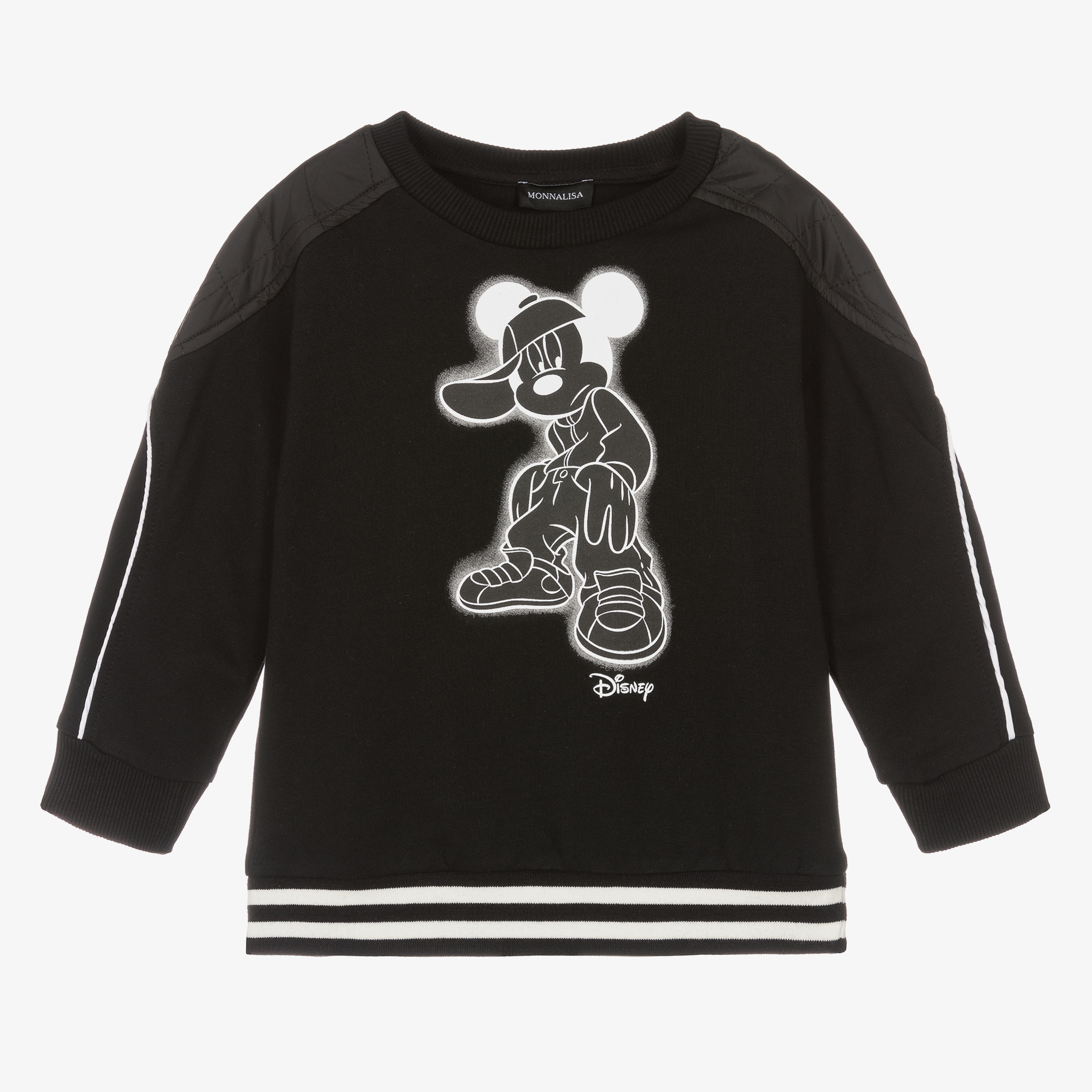 Black mickey sweatshirt best sale