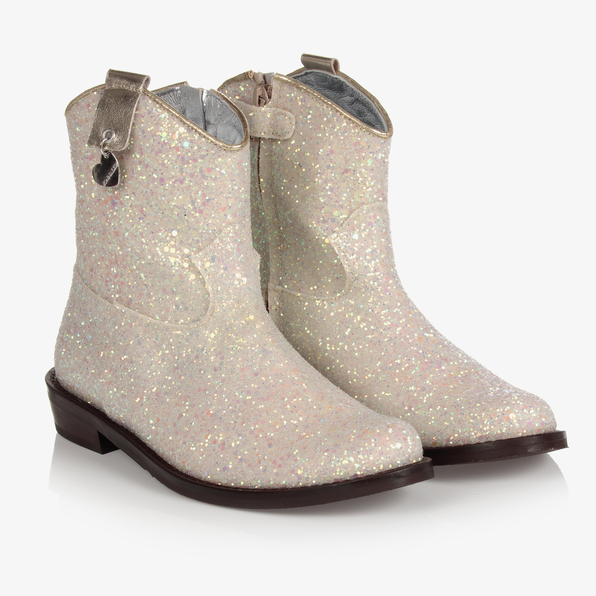 Monnalisa hot sale glitter boots