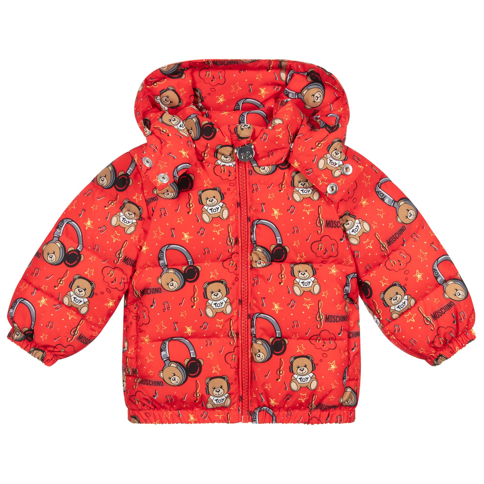 Moschino Baby - Red Down Puffer Coat 