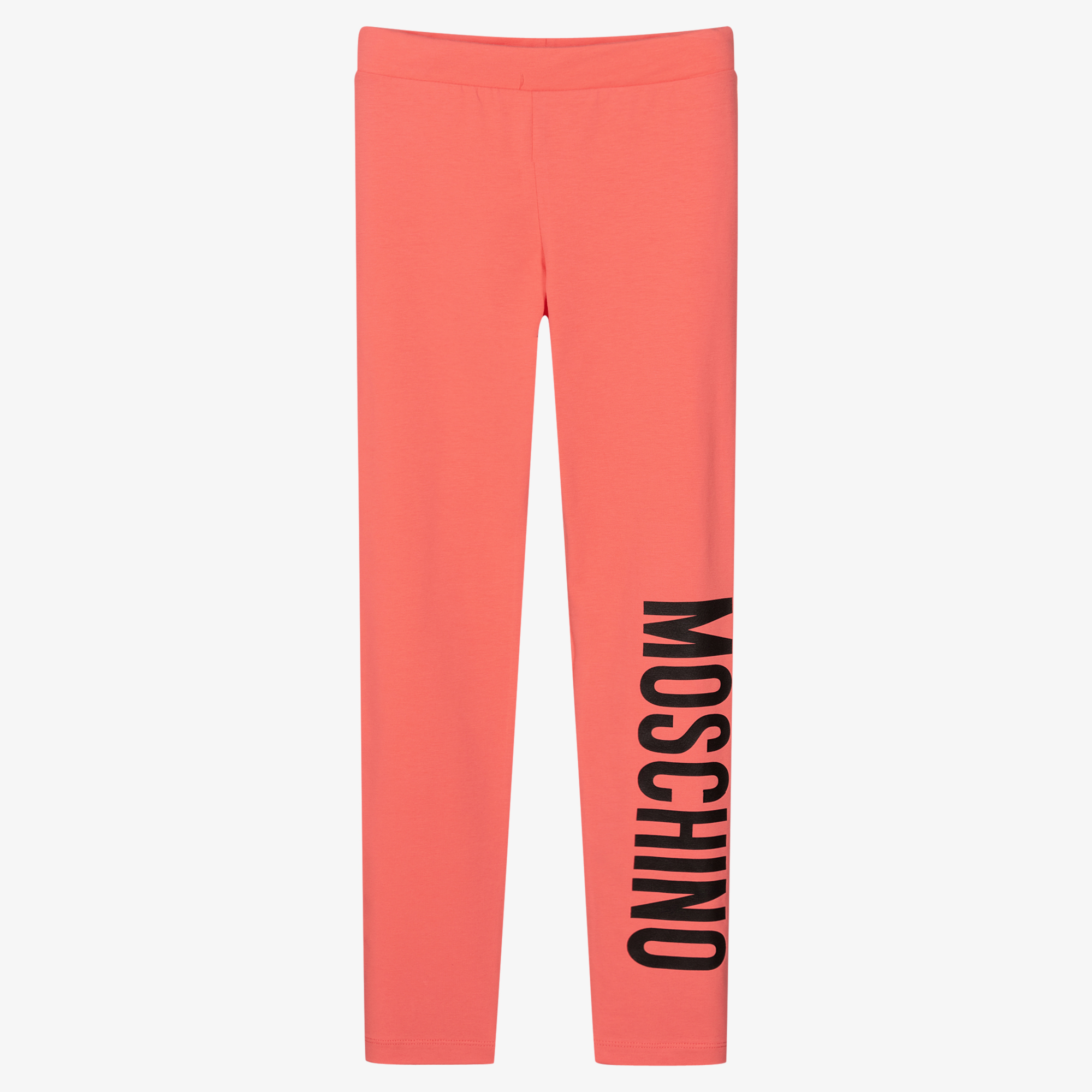 pink moschino leggings