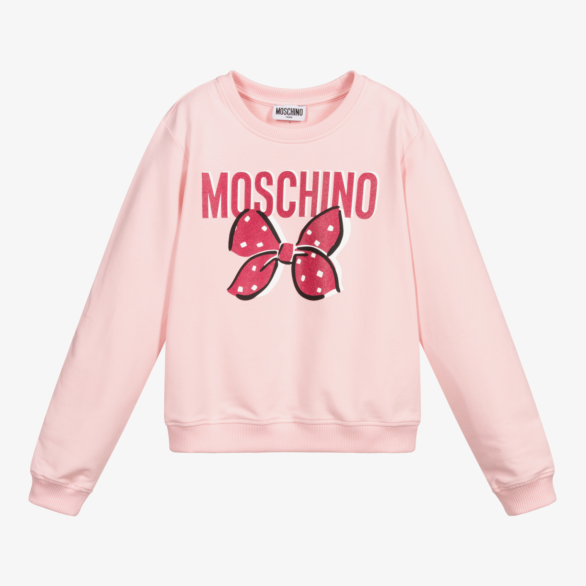 Pink moschino clearance jumper