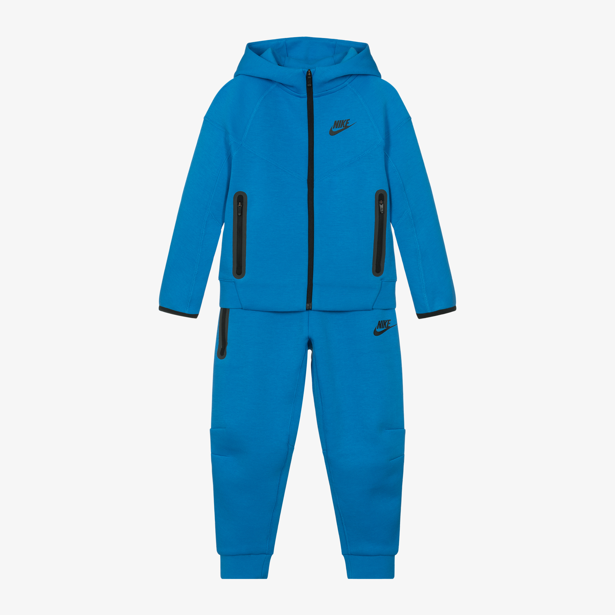 Nike Boys Blue Cotton Tracksuit