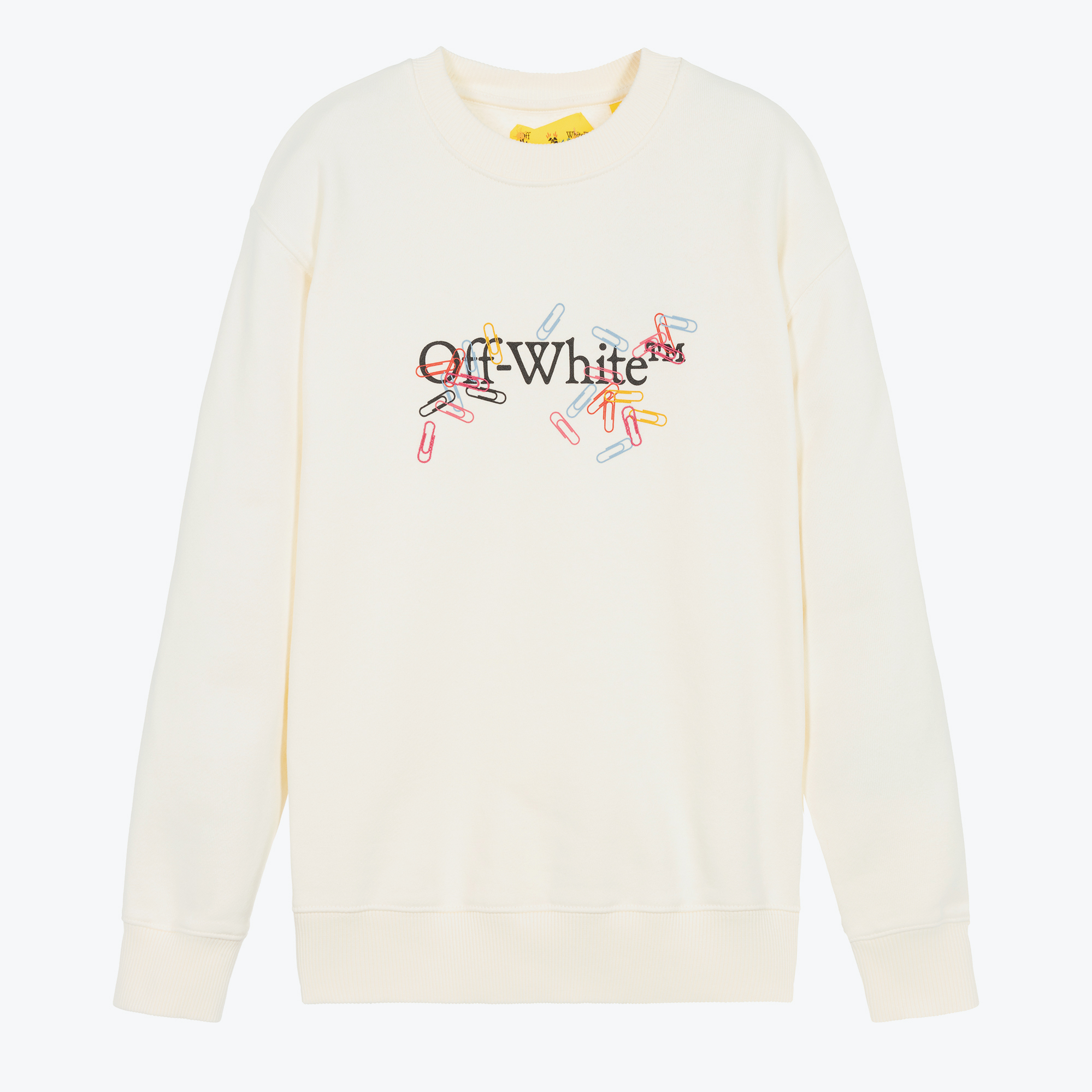 Off white teenager sweatshirt on sale