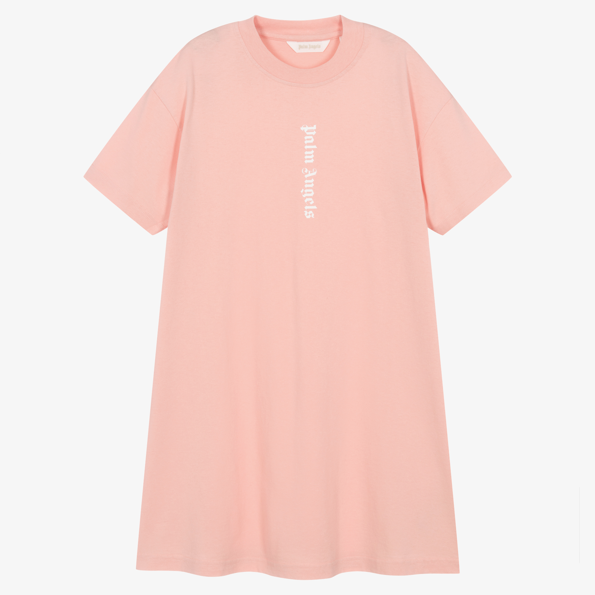 Palm Angels - Teen Girls Pink Cotton T-Shirt Dress | Childrensalon Outlet