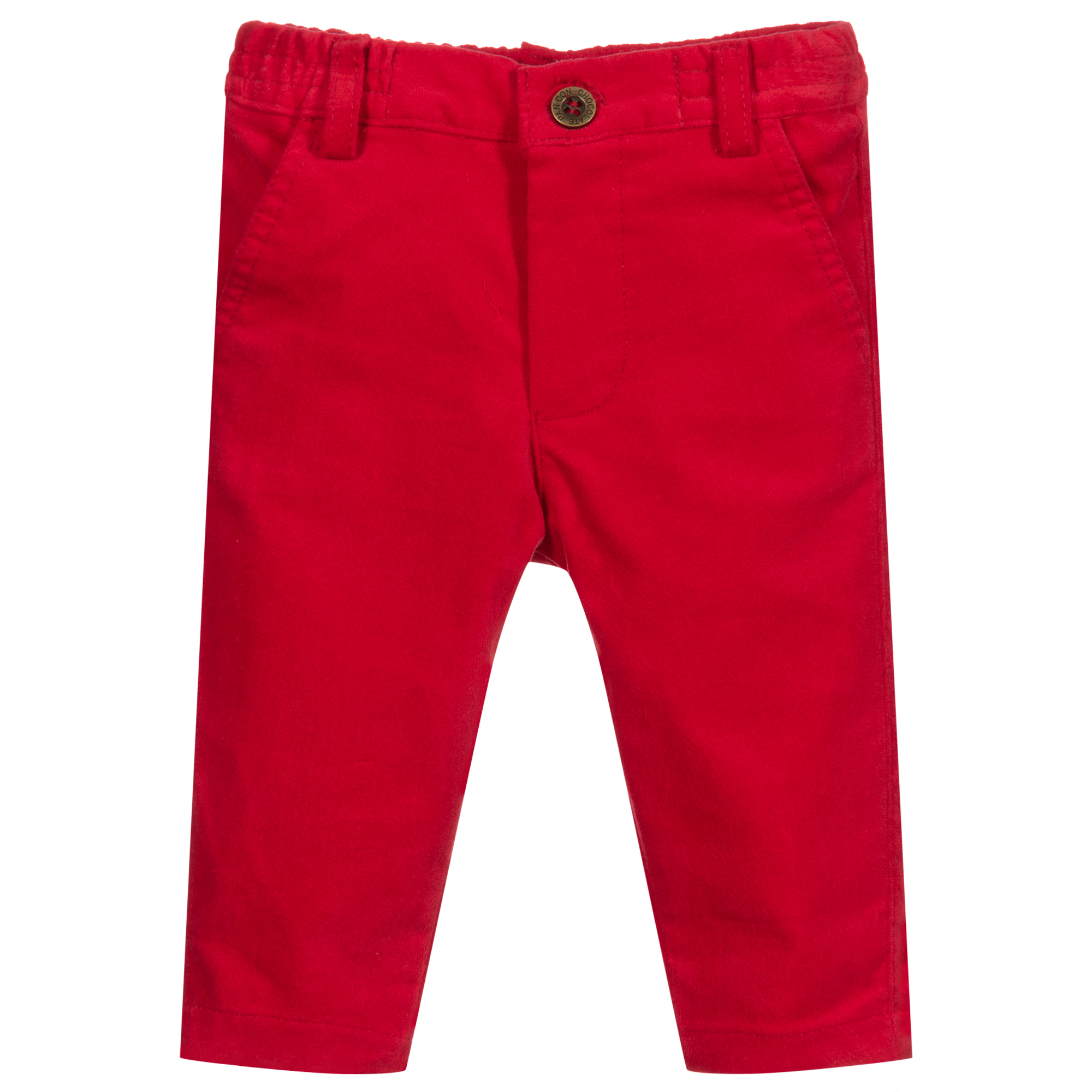 HEPBURN | Elegant Red Velvet Lounge Trousers | Stylecamp