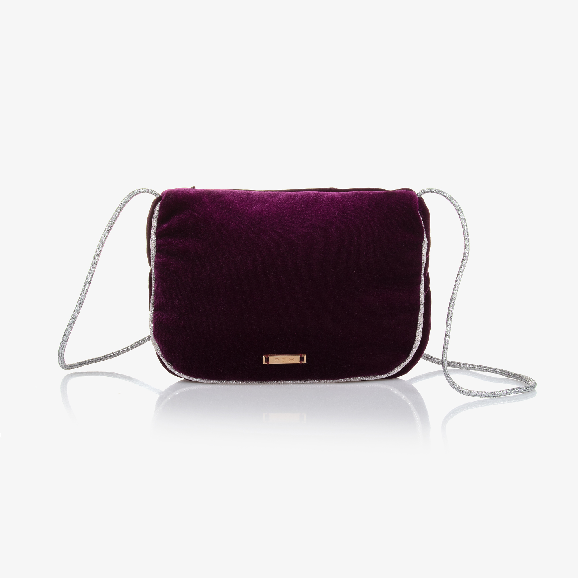 Purple discount velvet bag