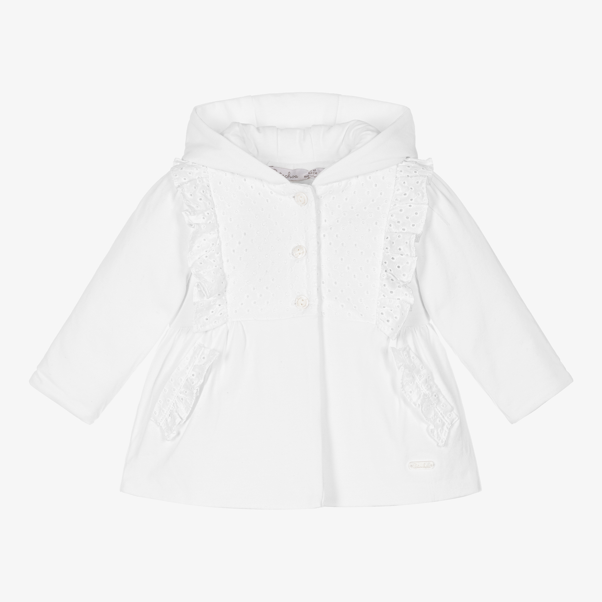 Baby girl white store jacket