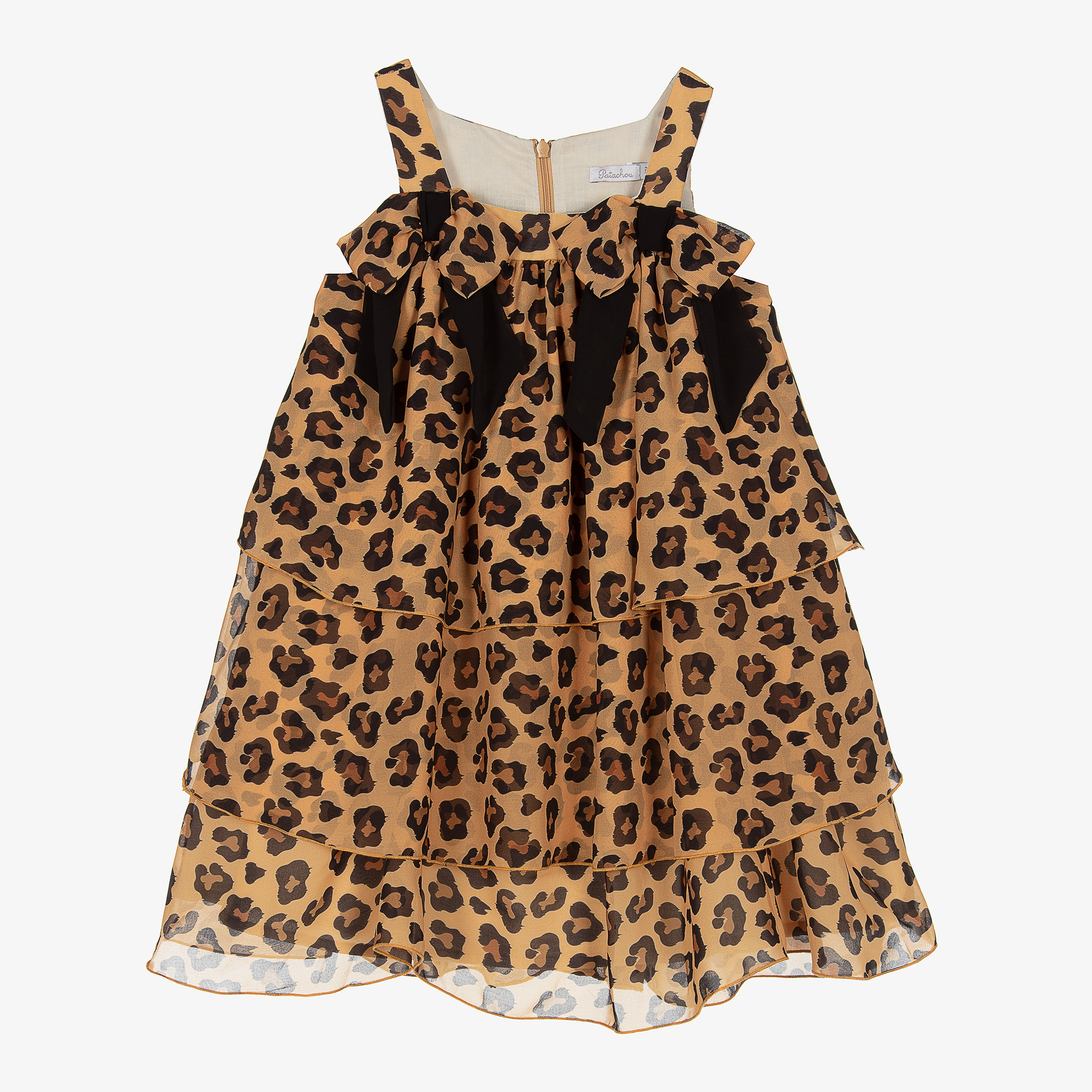 Little girl store cheetah print dress