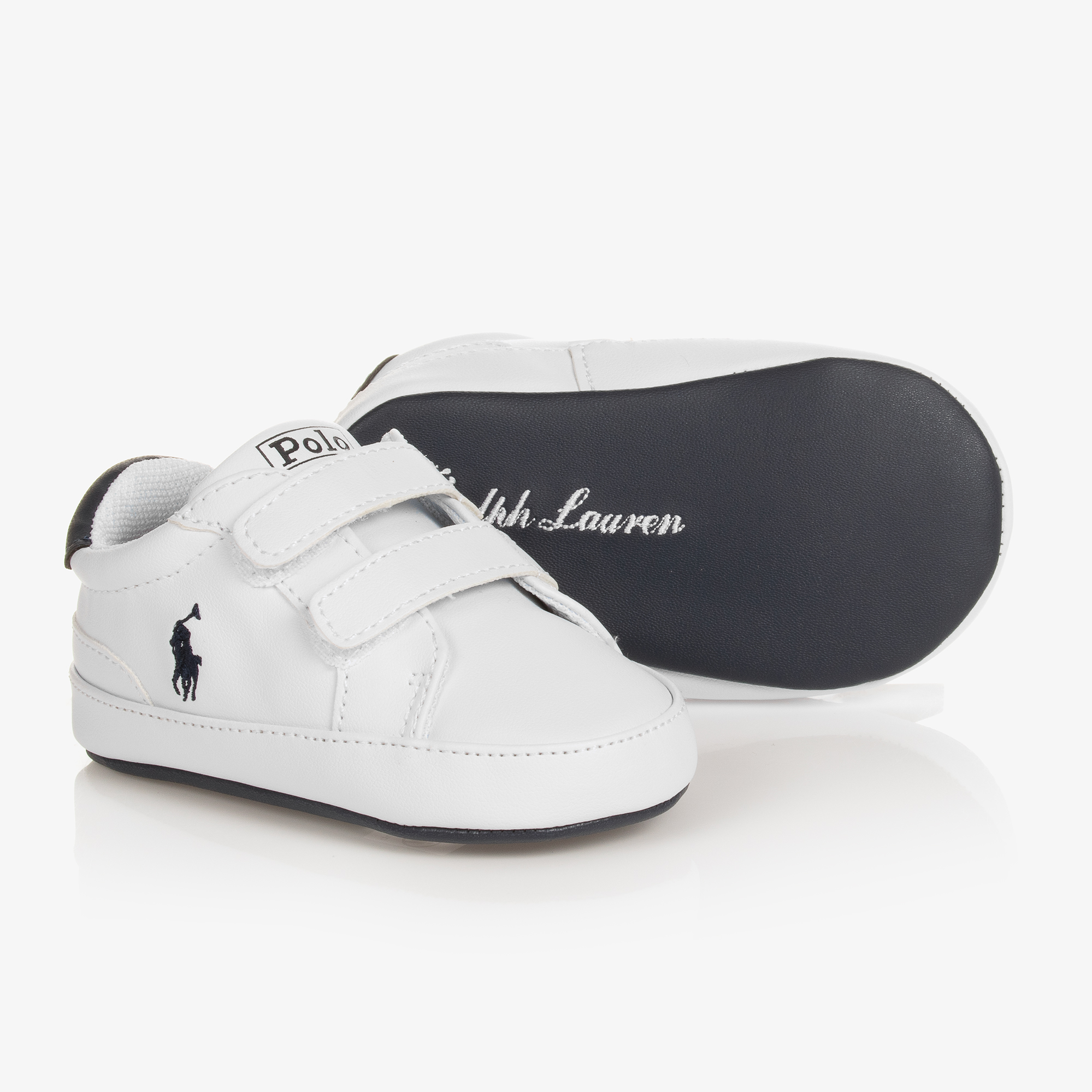 Infant ralph lauren trainers on sale