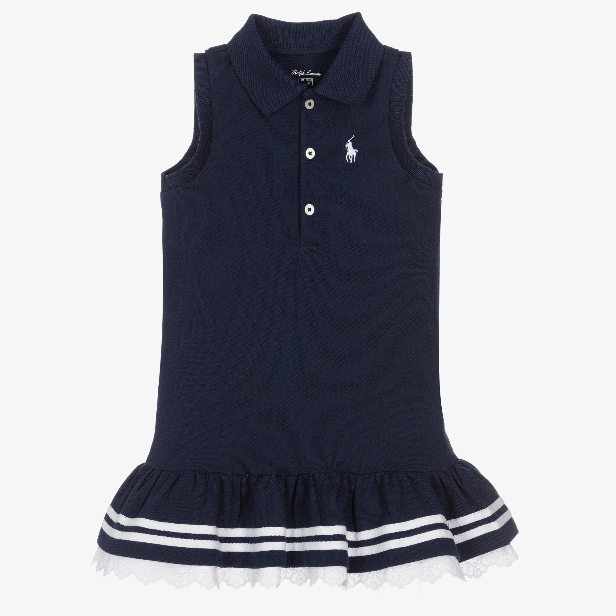 Ralph lauren baby blue dress online