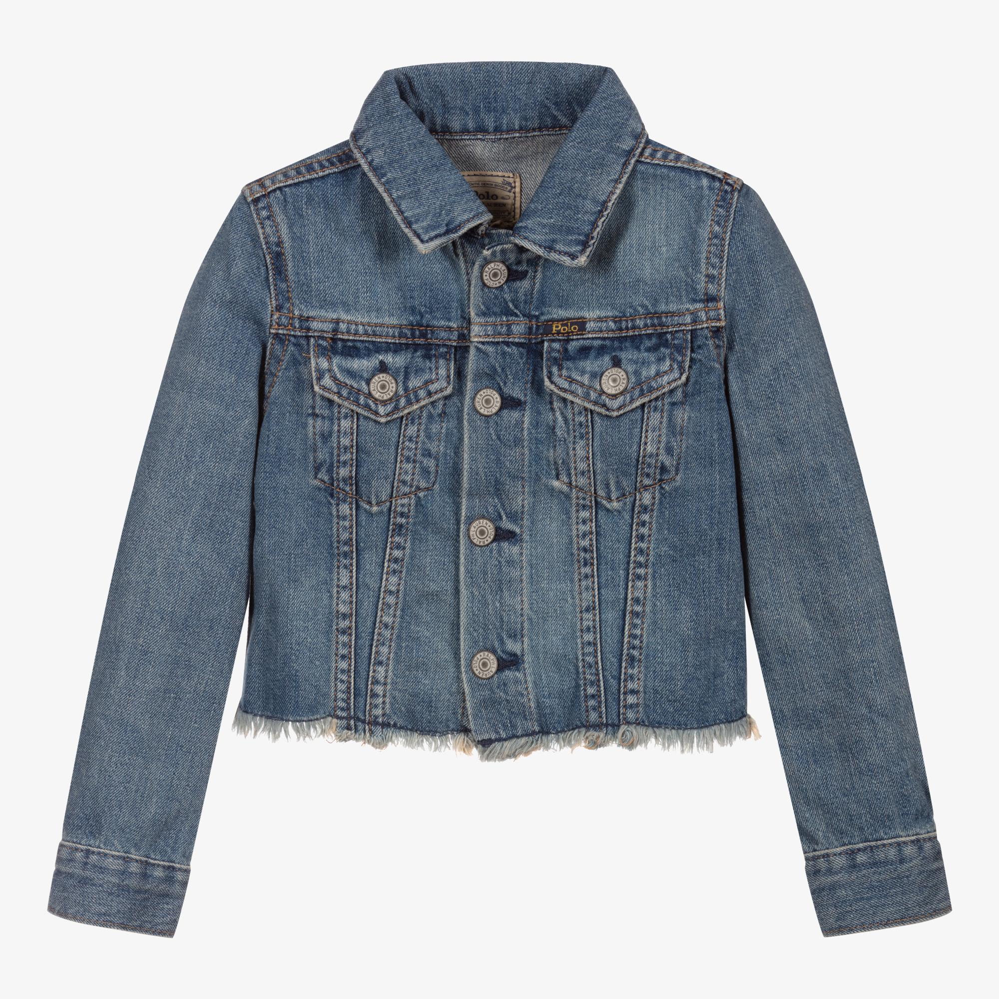 Polo Ralph Lauren Girls' Denim Trucker Jacket