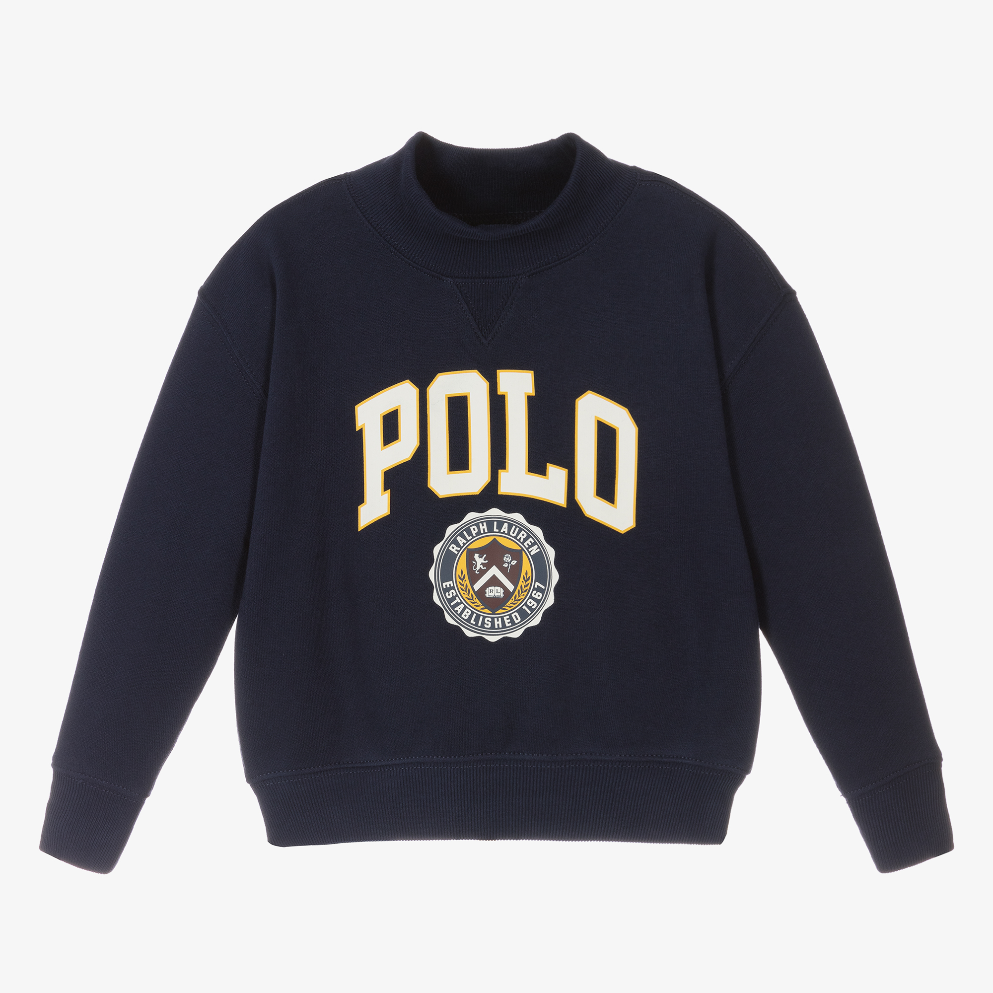 Polo spellout sweatshirt sale