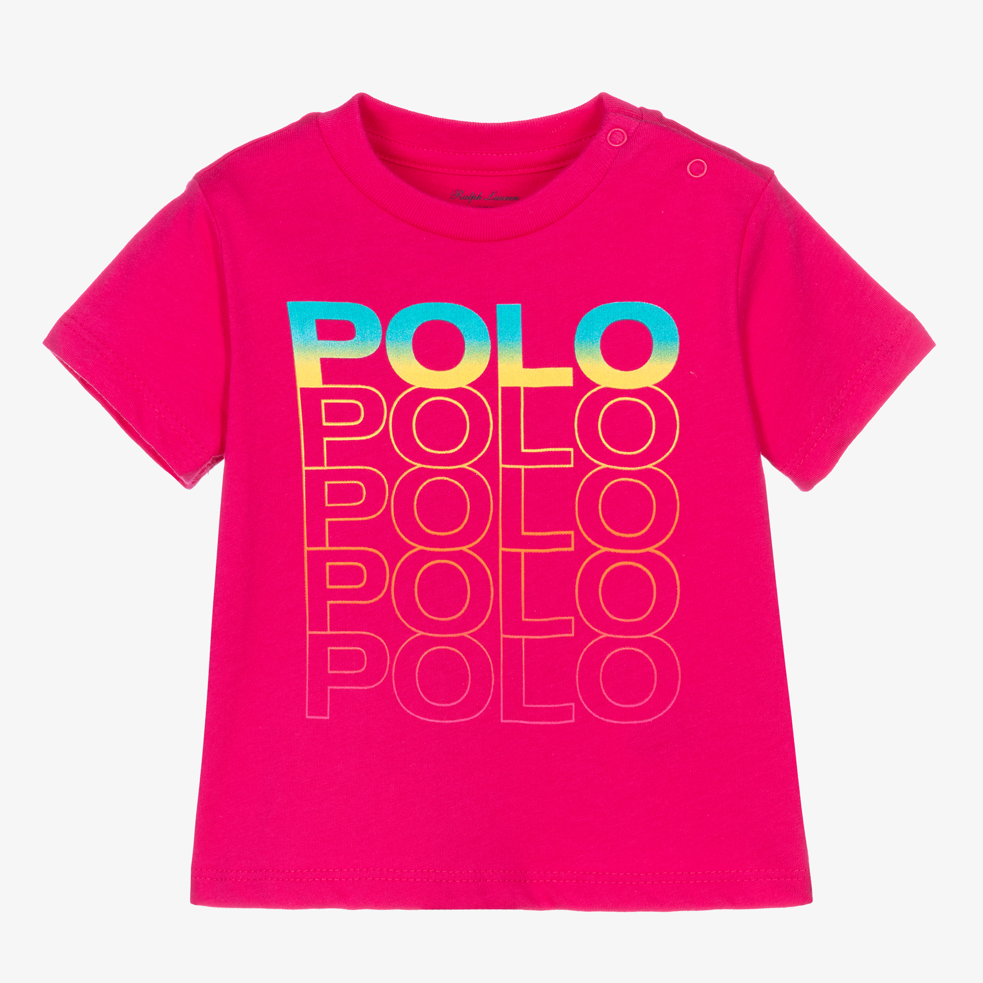 Baby pink ralph store lauren t shirt