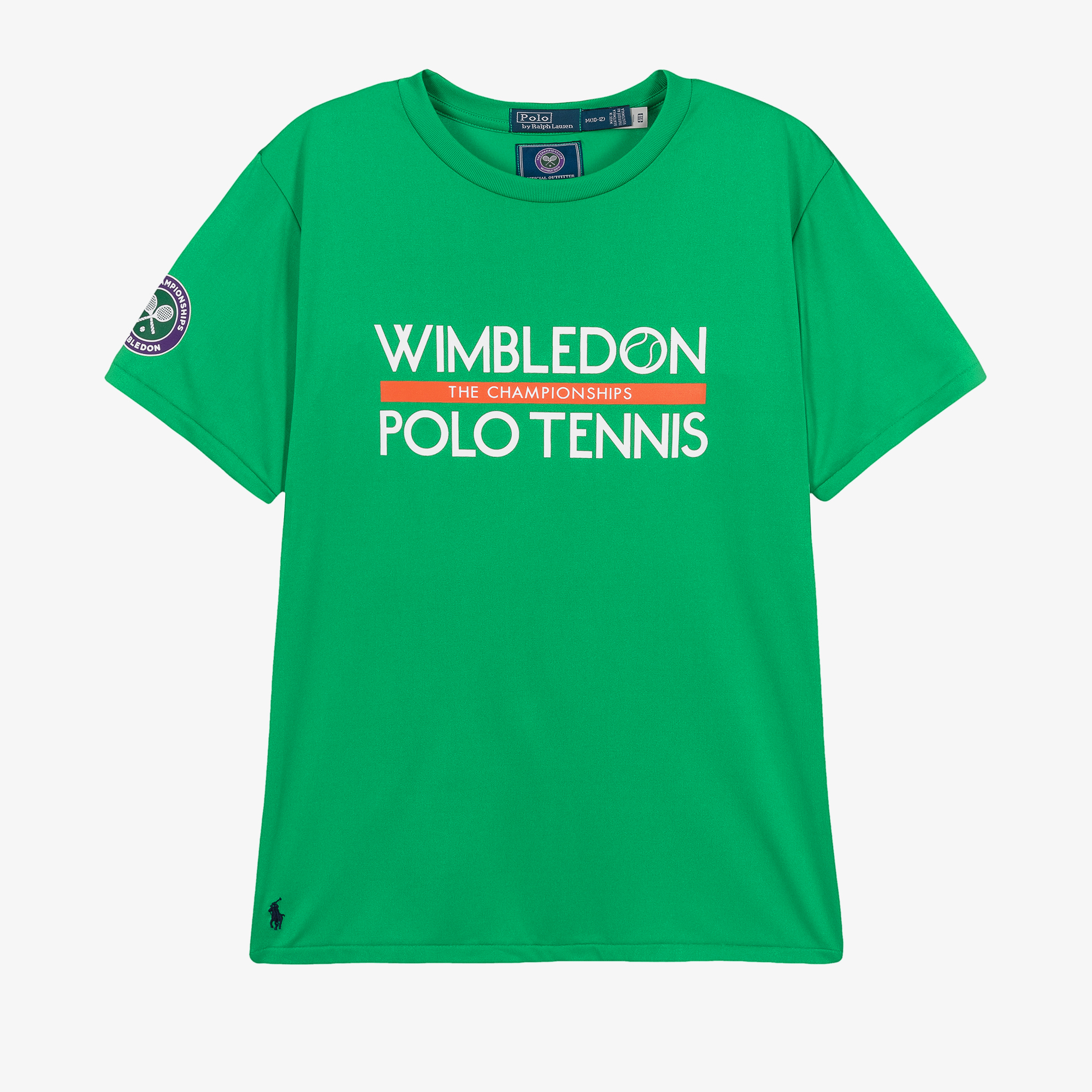 Polo Ralph Lauren Teen Boys Green Wimbledon Sports T Shirt Childrensalon Outlet