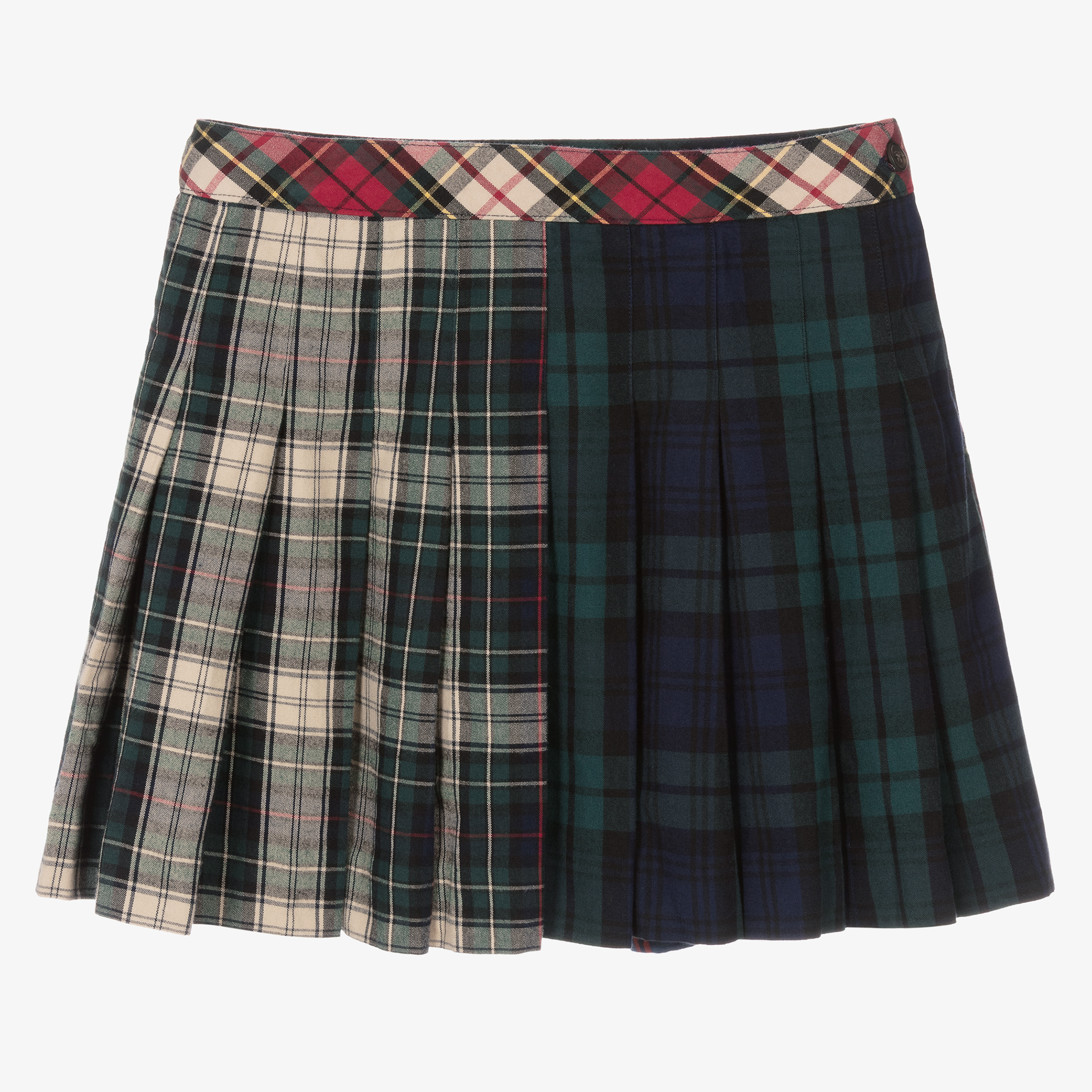 Polo Ralph Lauren - Teen Girls Check Pleated Skirt | Childrensalon Outlet