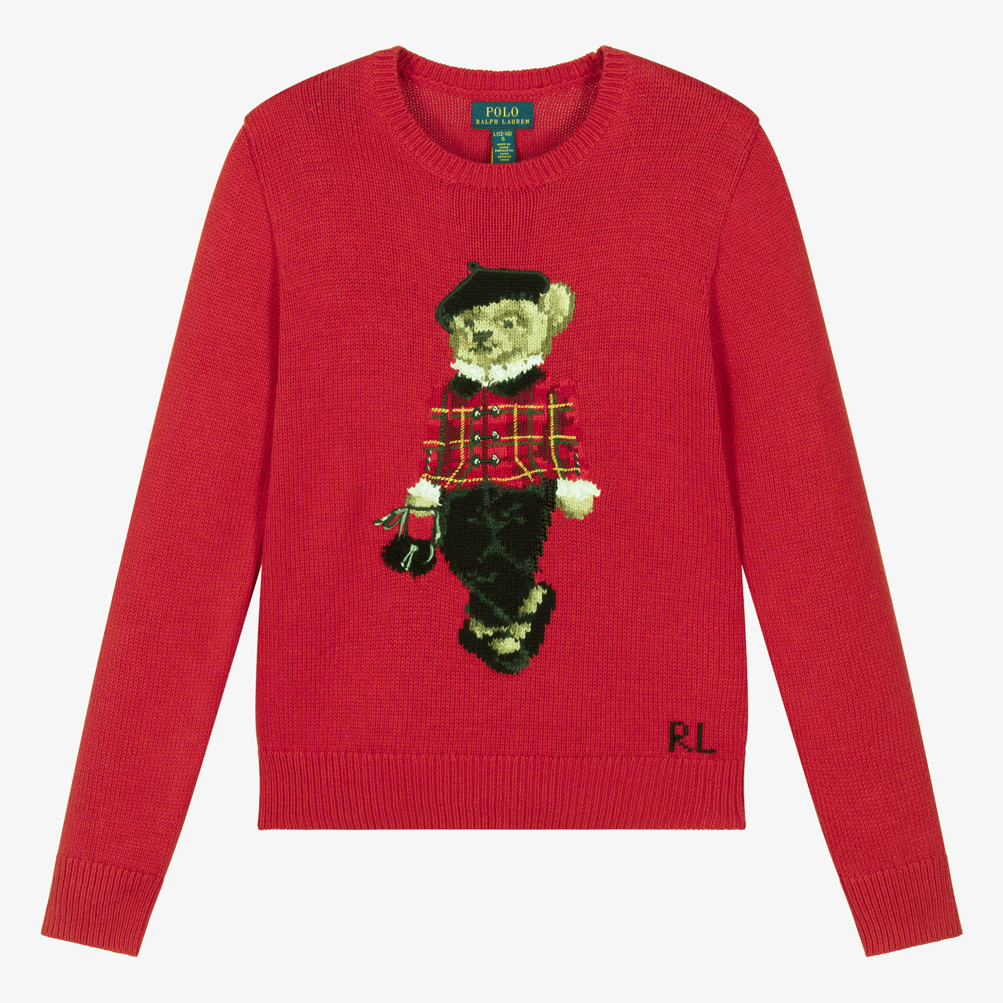 Ralph lauren clearance polo christmas sweater