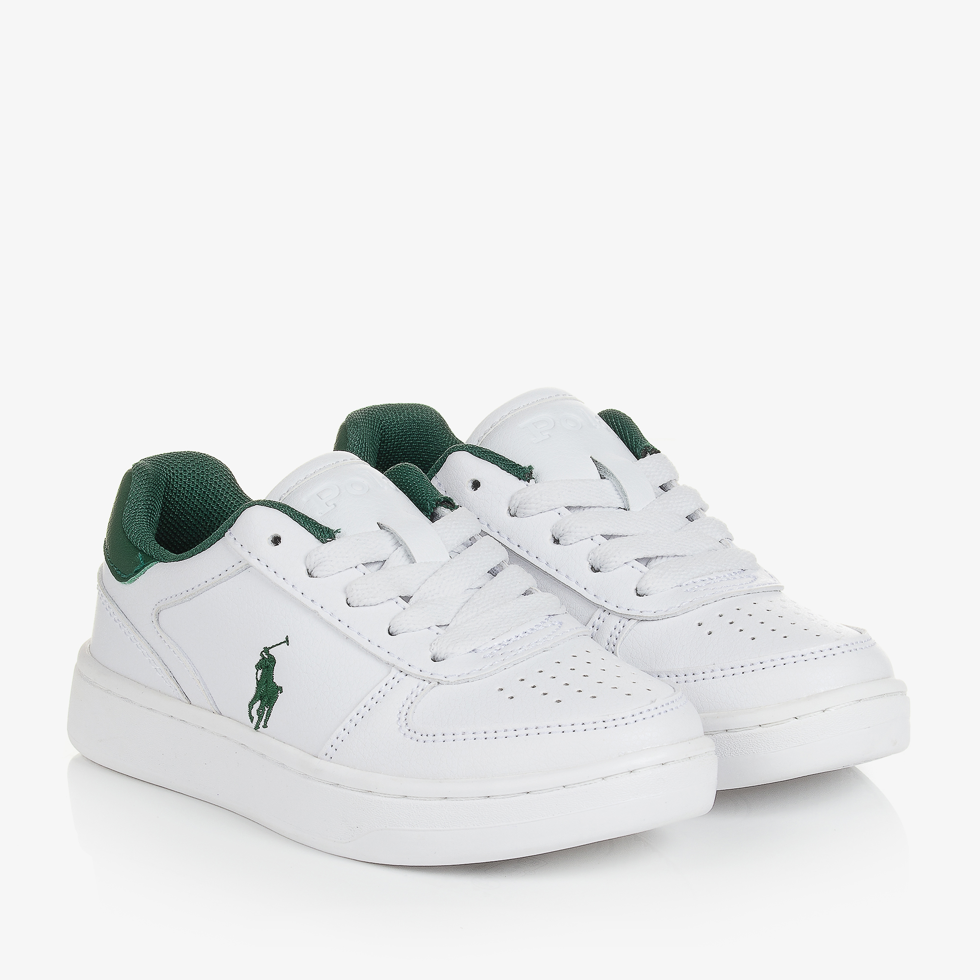 Polo shoes green online