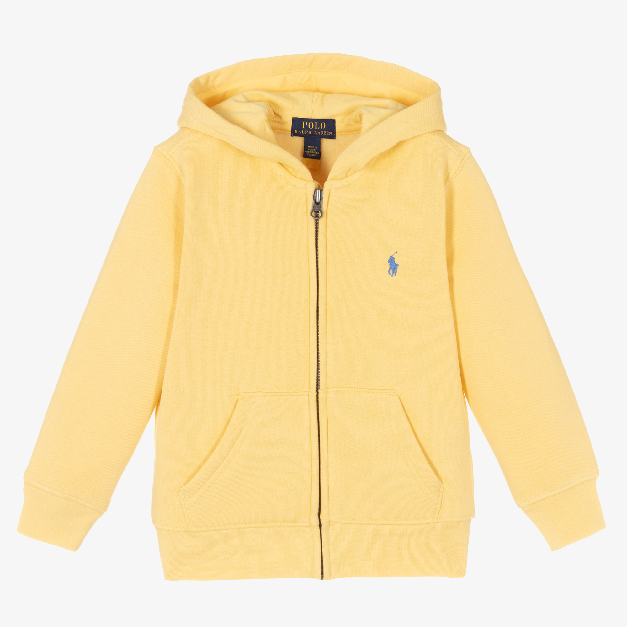 Yellow ralph lauren hoodie sale