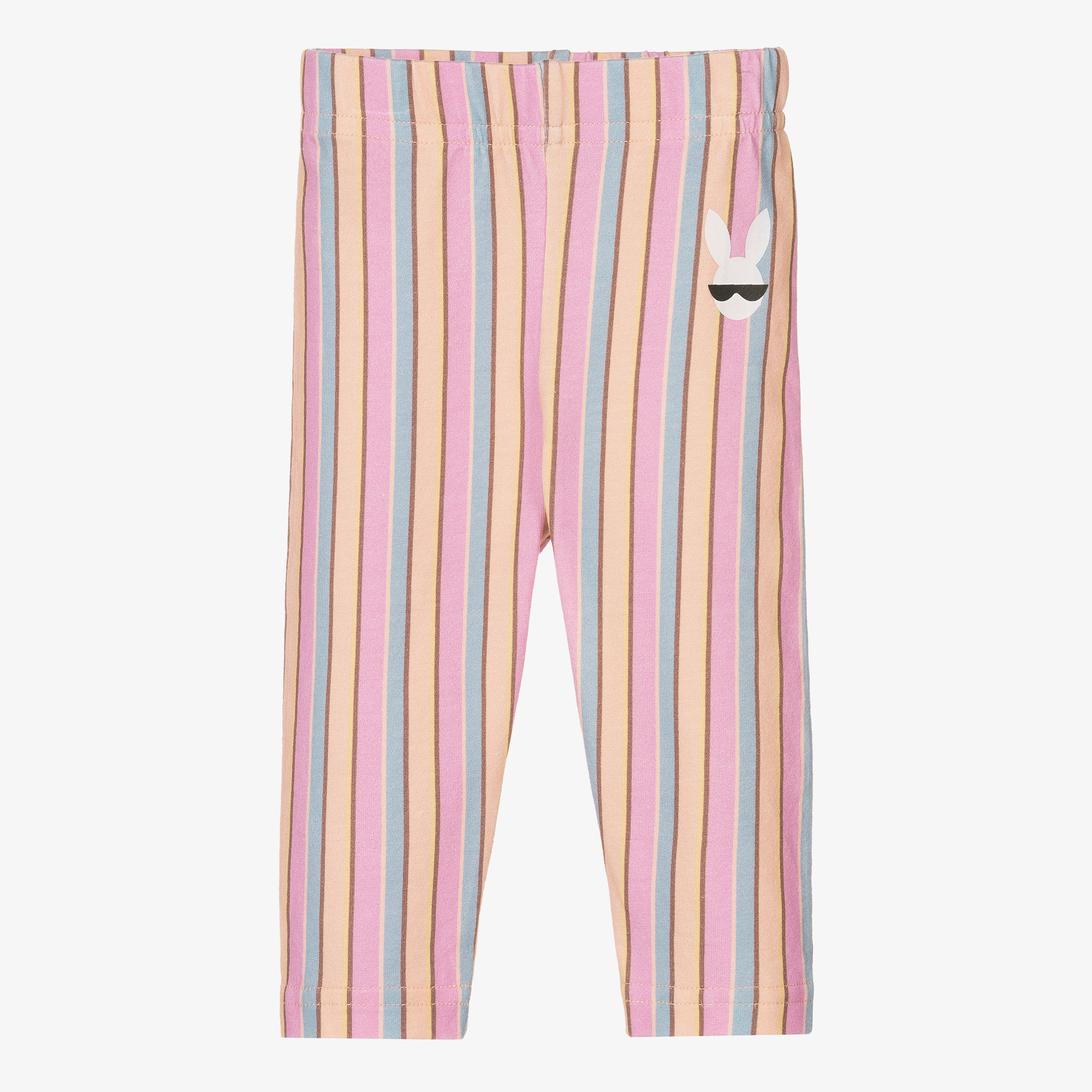 Pink purple striped leggings hotsell