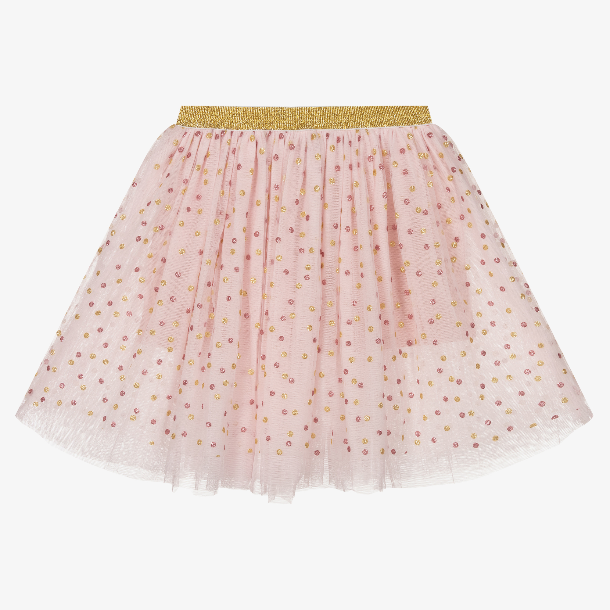 Rock Your Baby Girls Pink Dot Tulle Skirt Childrensalon Outlet