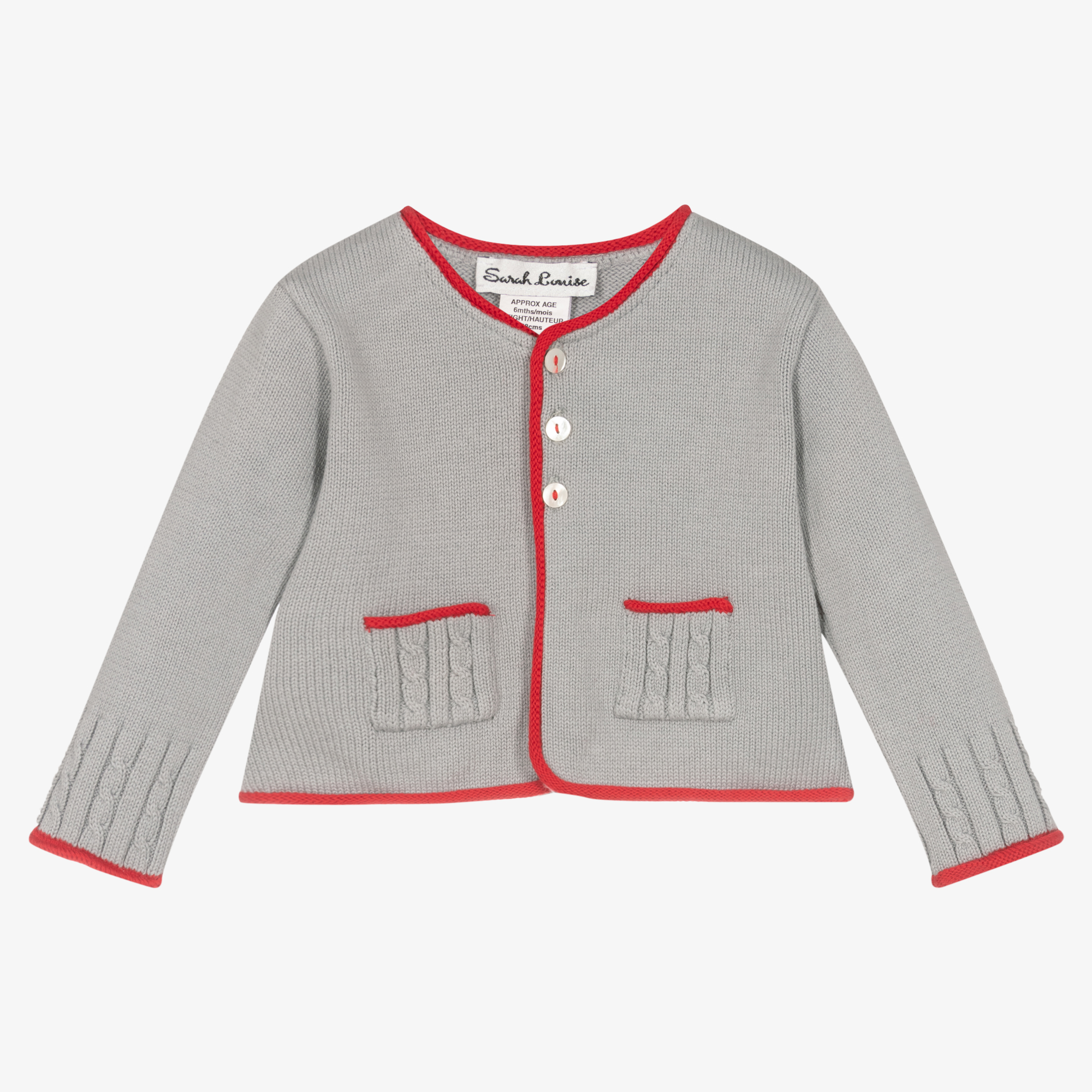 Grey hot sale kids cardigan