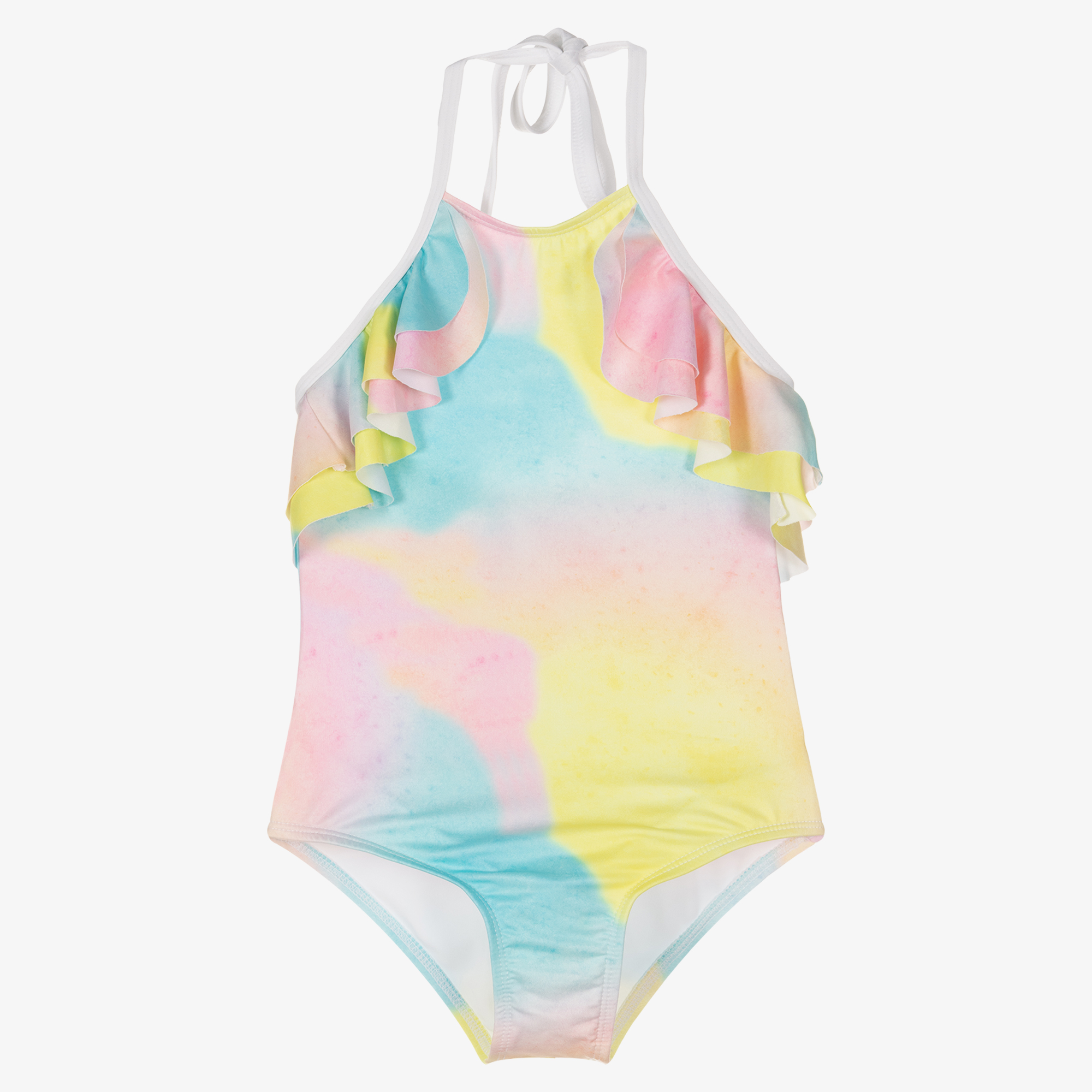 Stella Cove - Girls Tie Dye Ruffle Swimsuit | Childrensalon Outlet