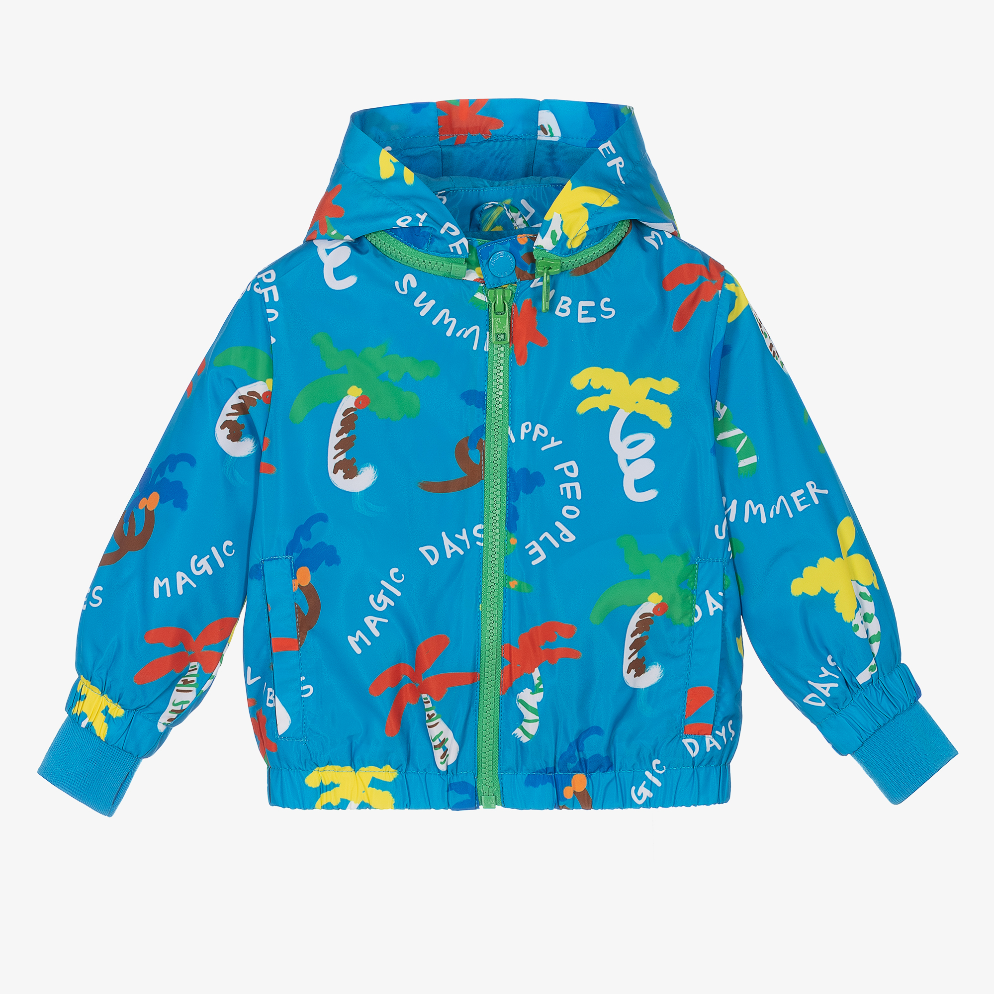 Stella McCartney Kids - Baby Boys Blue Trees Jacket