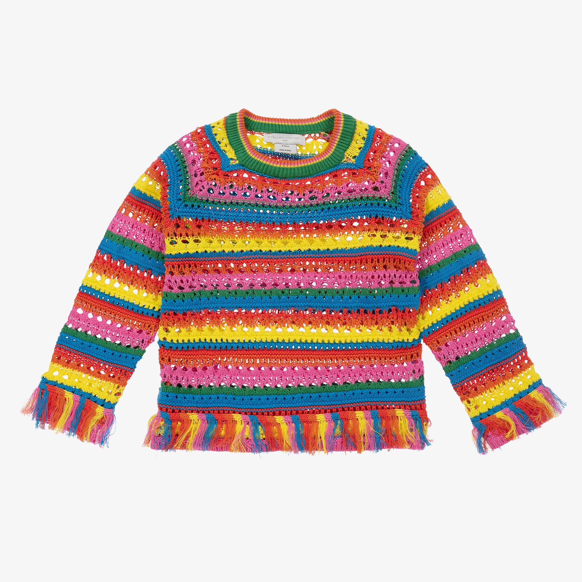 Rainbow deals sweater kids