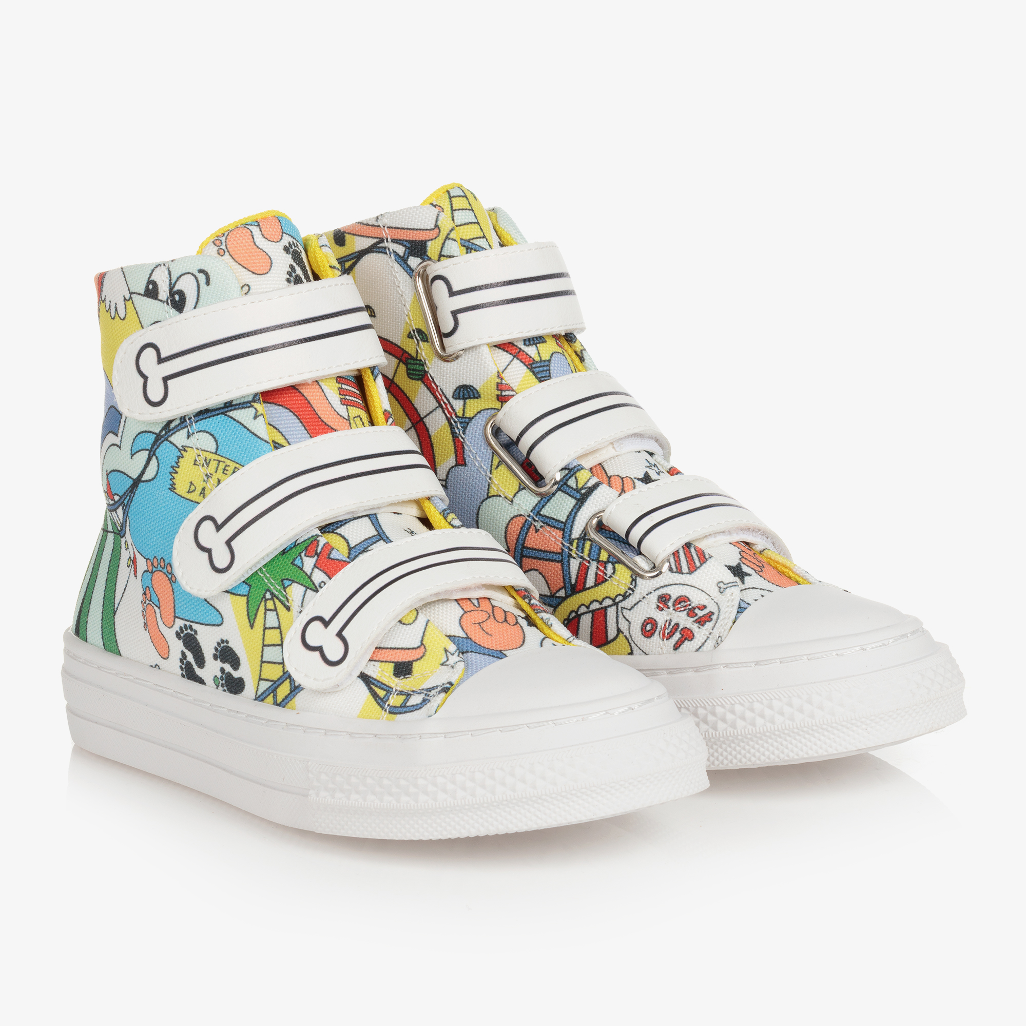 Boys canvas 2025 high tops