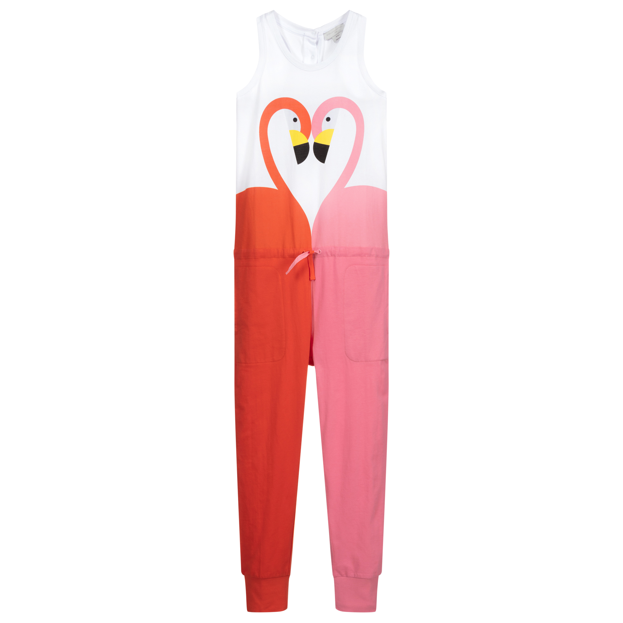 $270 Stella McCartney girls flamingo Jumpsuit deals