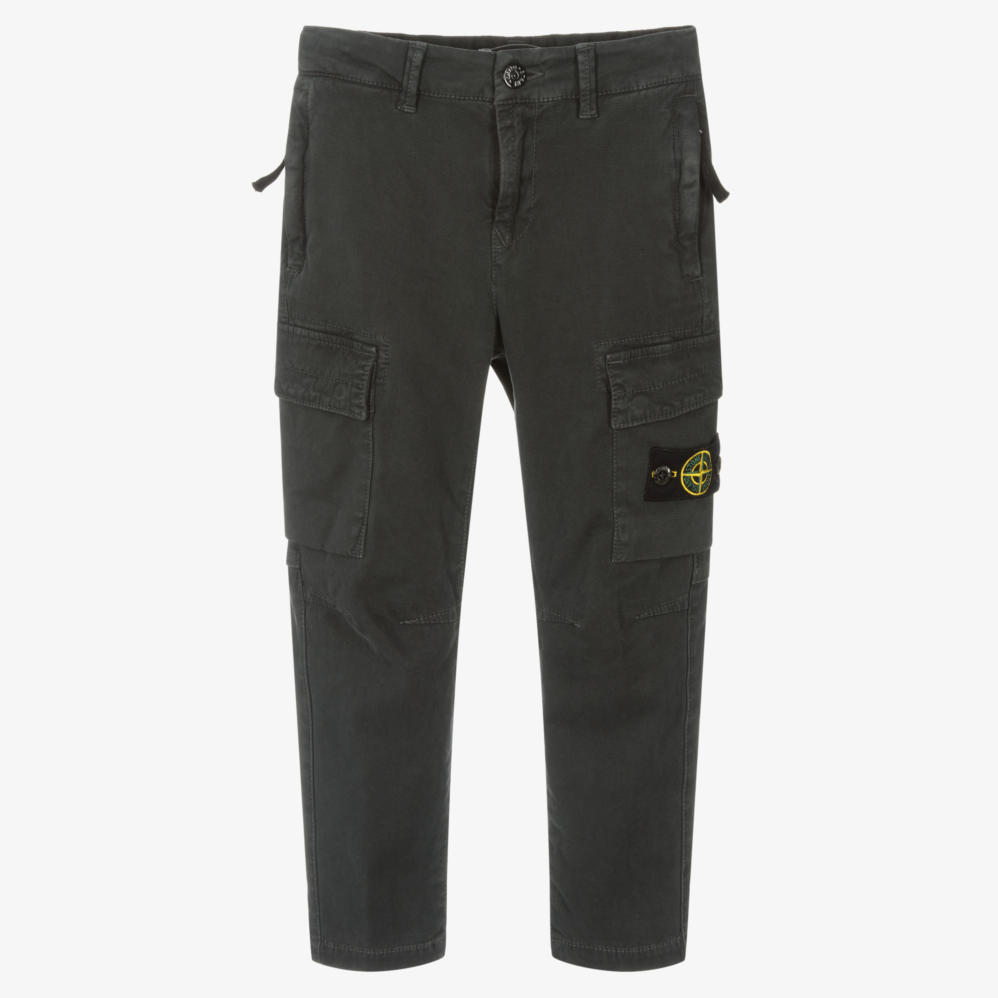 Boys grey clearance cargo trousers