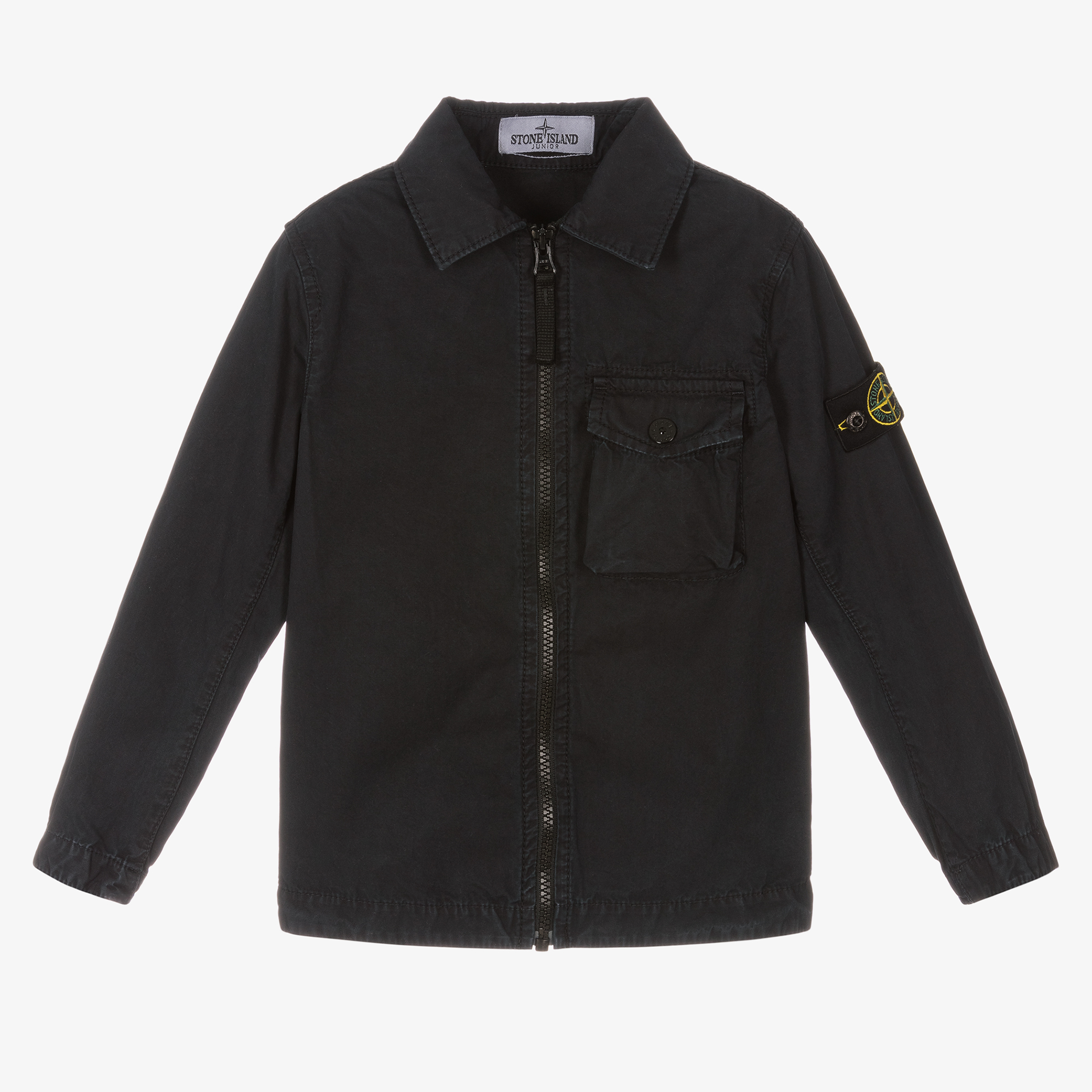 Stone island overshirt deals jacket navy