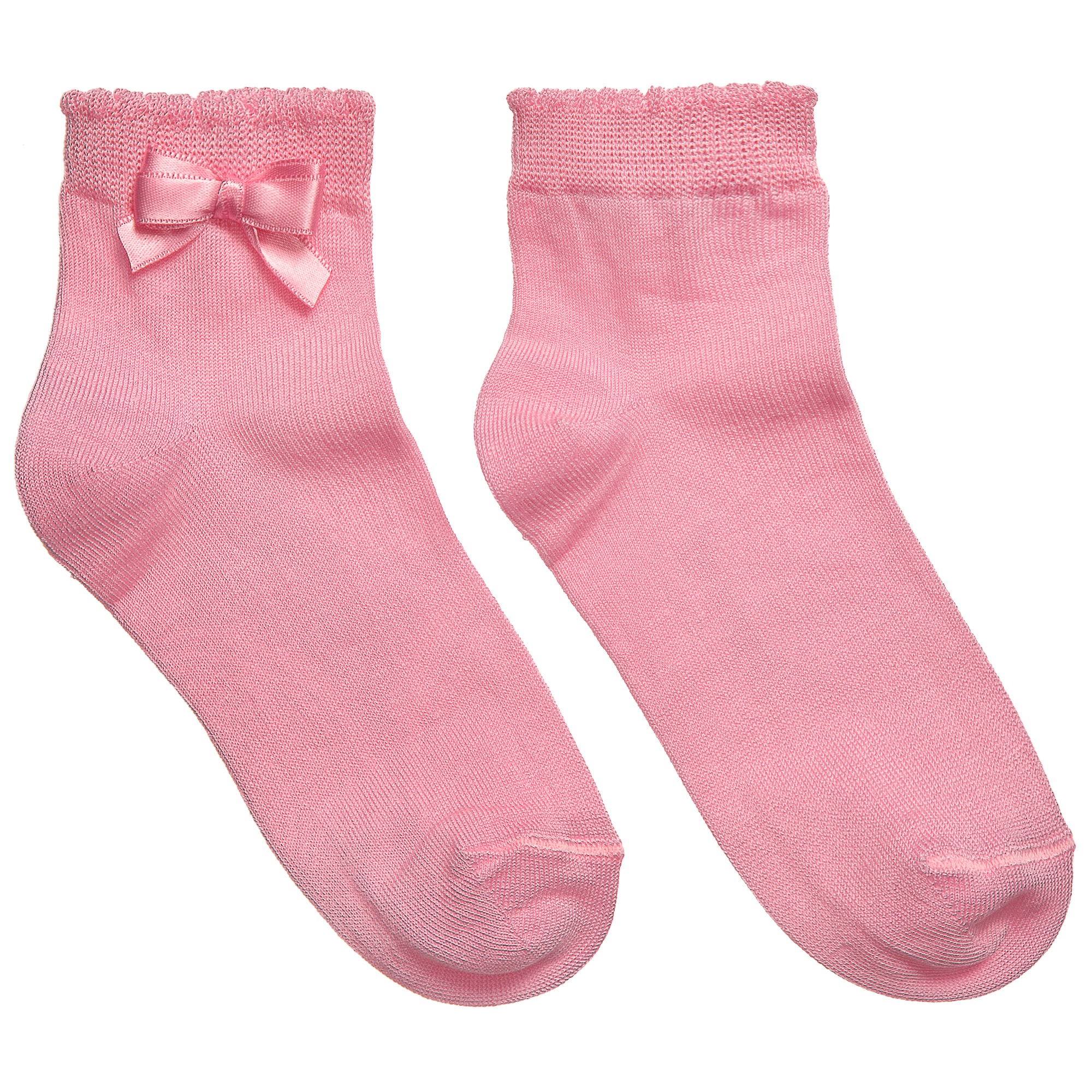 Story Loris - Girls Pink Socks with Bow