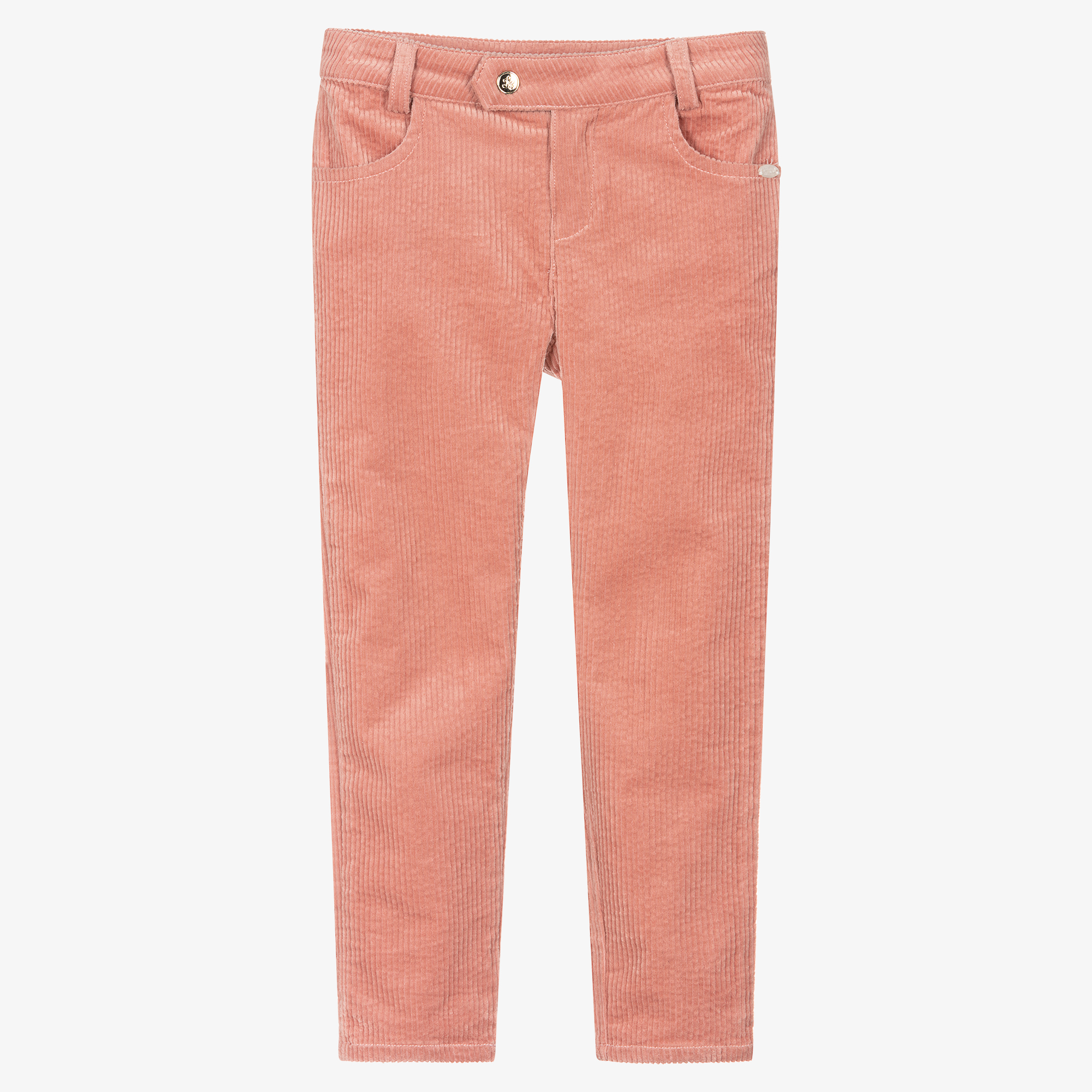 Pink corduroy Pandore girl trousers, Girl's Trouser