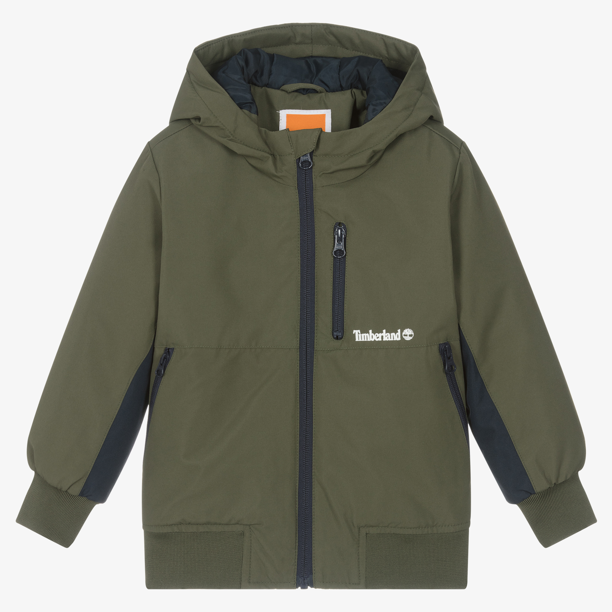 Boys green store waterproof jacket