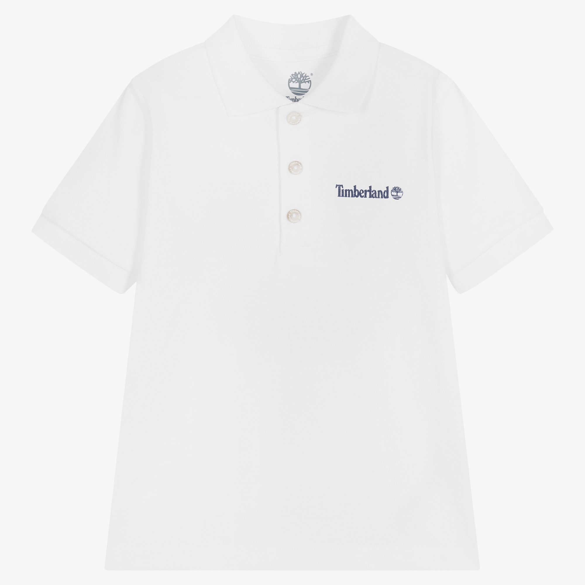Timberland white polo shirt top