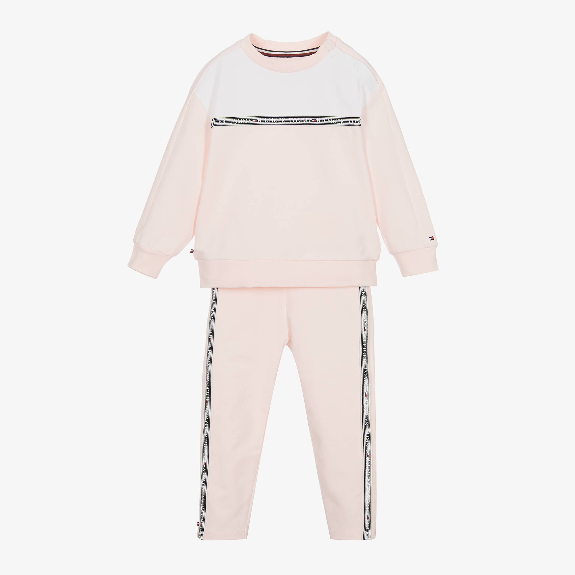 Tommy hilfiger cheap pink tracksuit