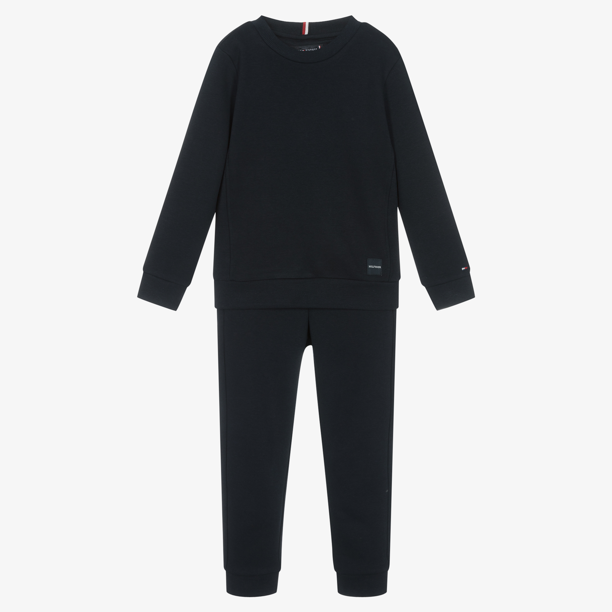 Tommy hilfiger best sale black tracksuit